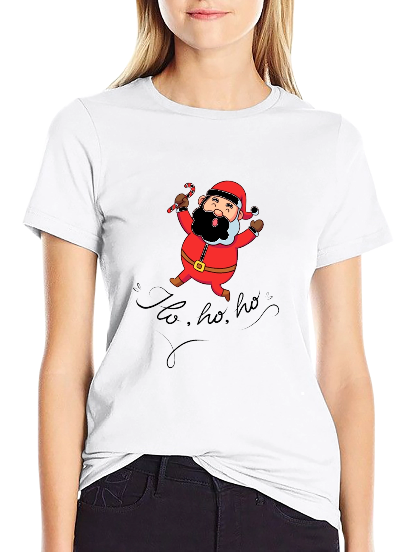 Santa Claus T-Shirt - Festive Holiday Tee