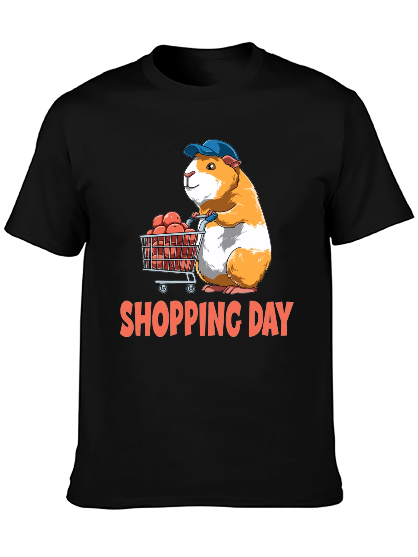 Guinea Pig Shopping Day T-Shirt