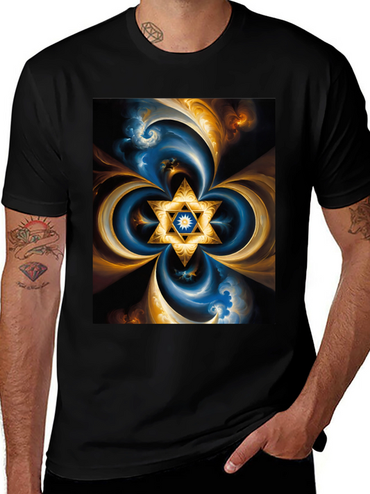 Abstract Star Design Tee