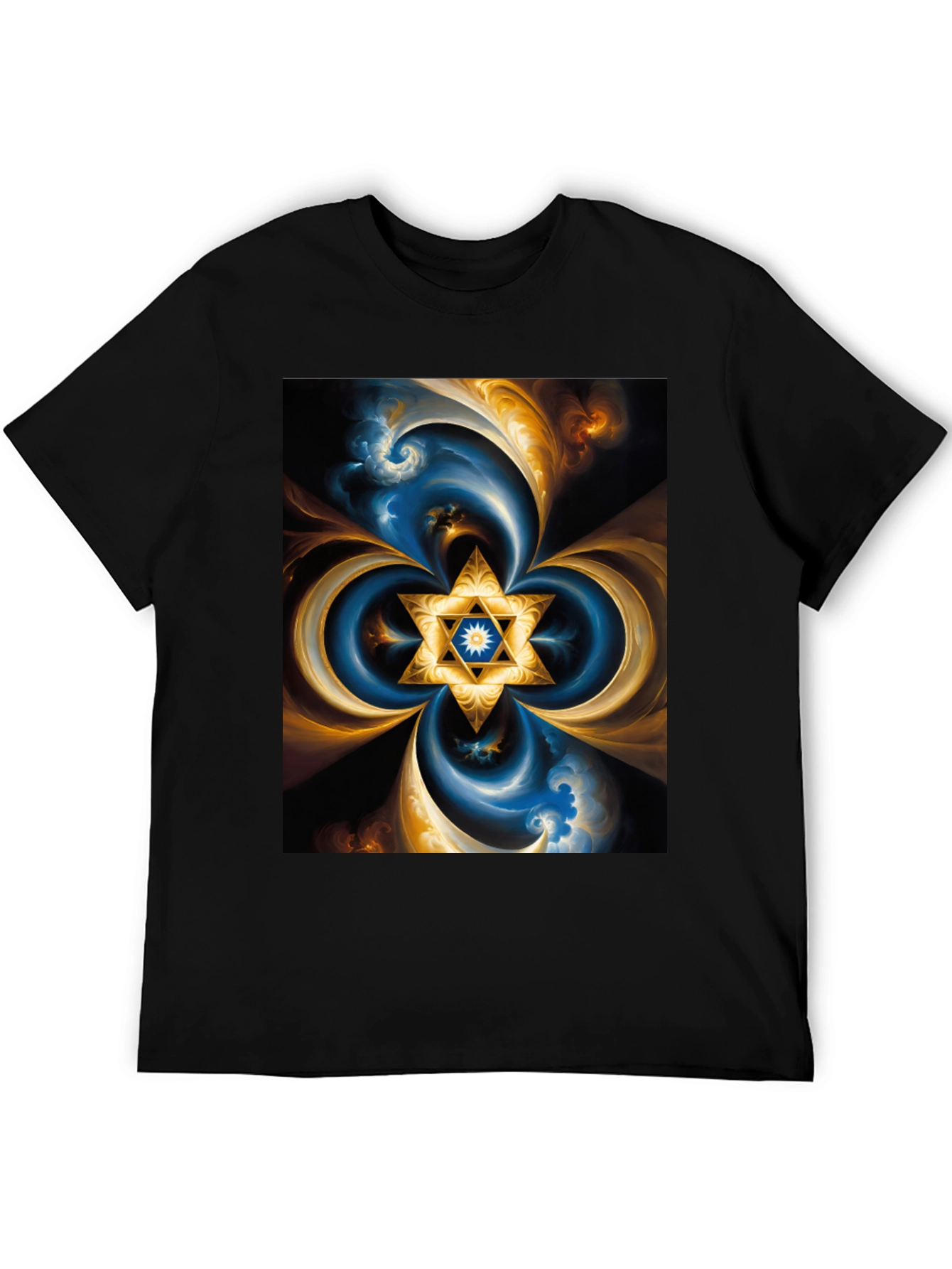 Abstract Star Design Tee
