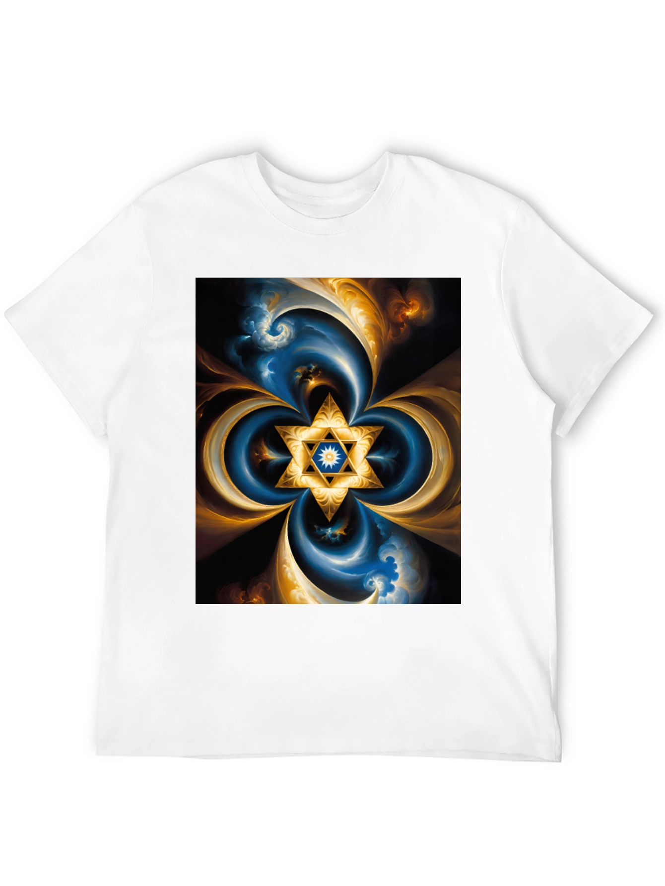 Abstract Star Design Tee