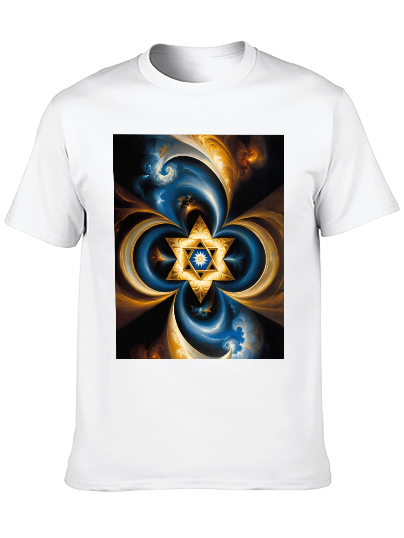 Abstract Star Design Tee