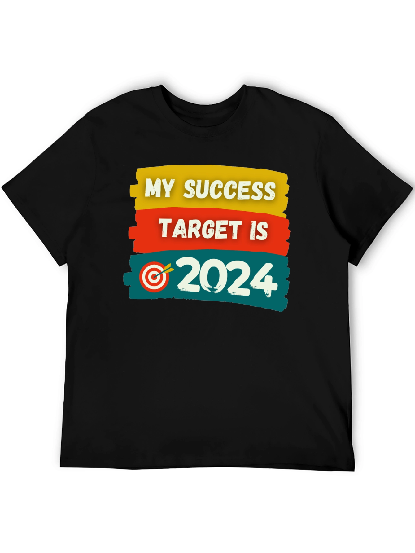 Success Target 2024 Black T-Shirt