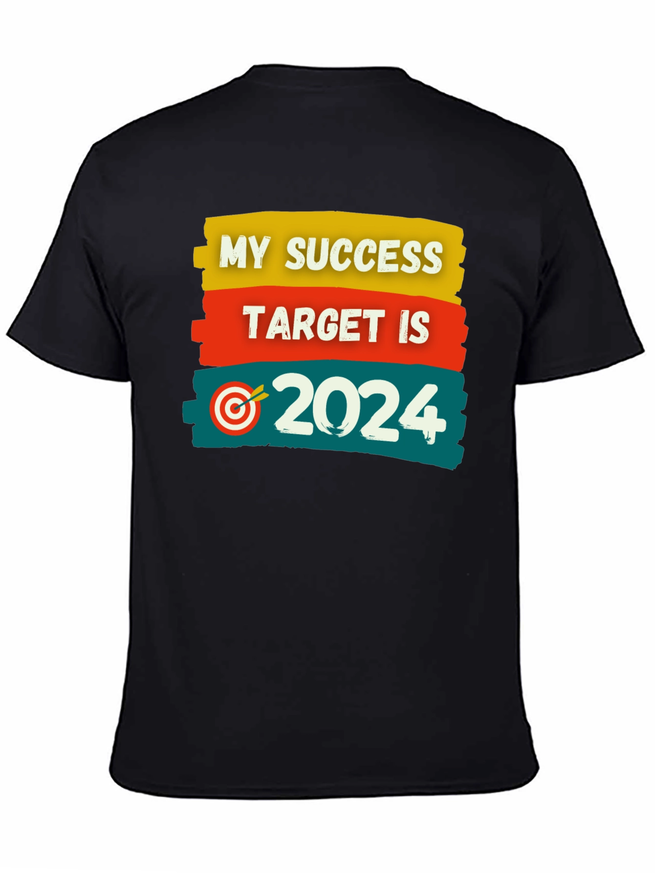 Success Target 2024 Black T-Shirt