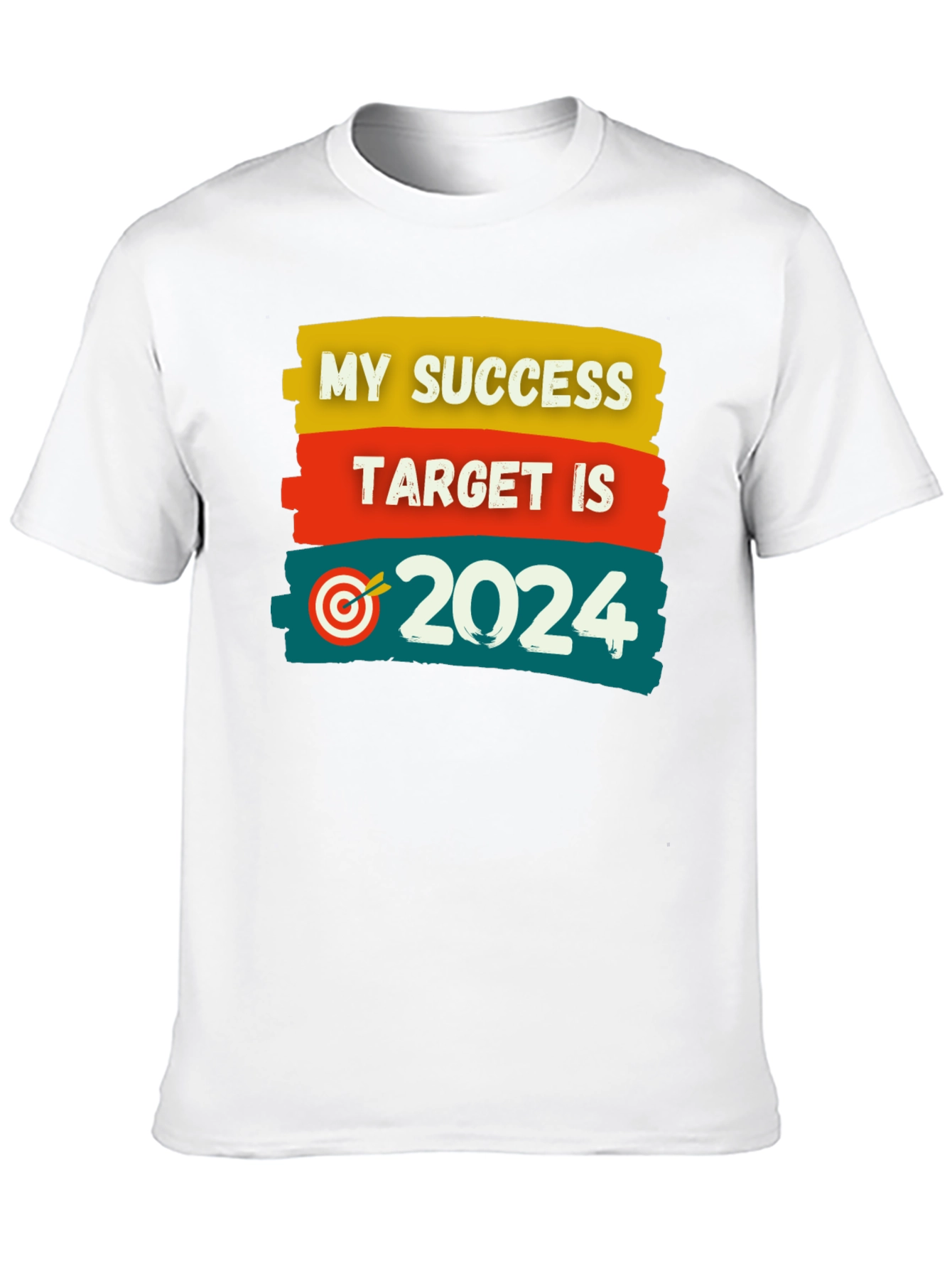 Success Target 2024 Black T-Shirt