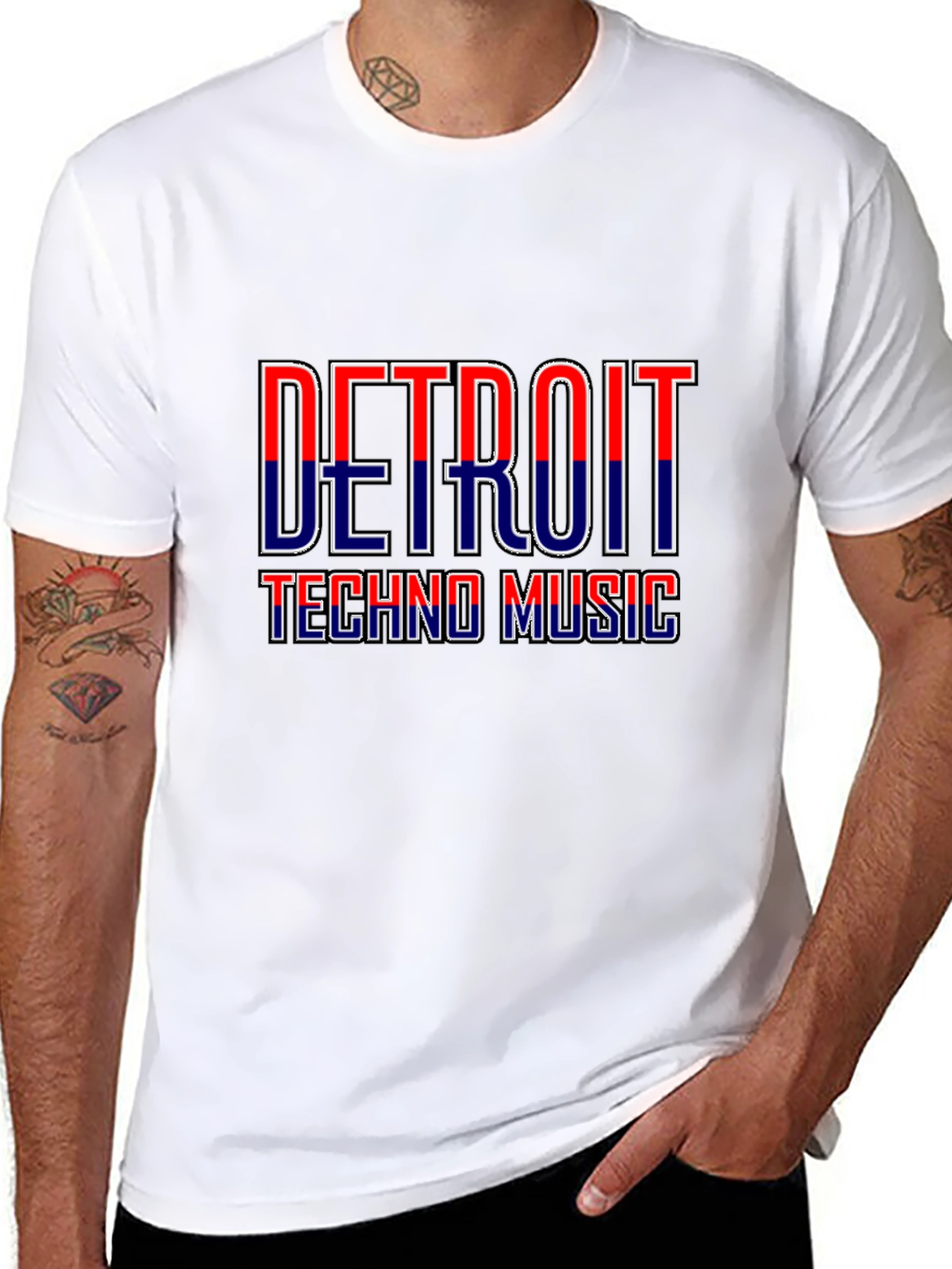 Detroit Techno Music T-Shirt