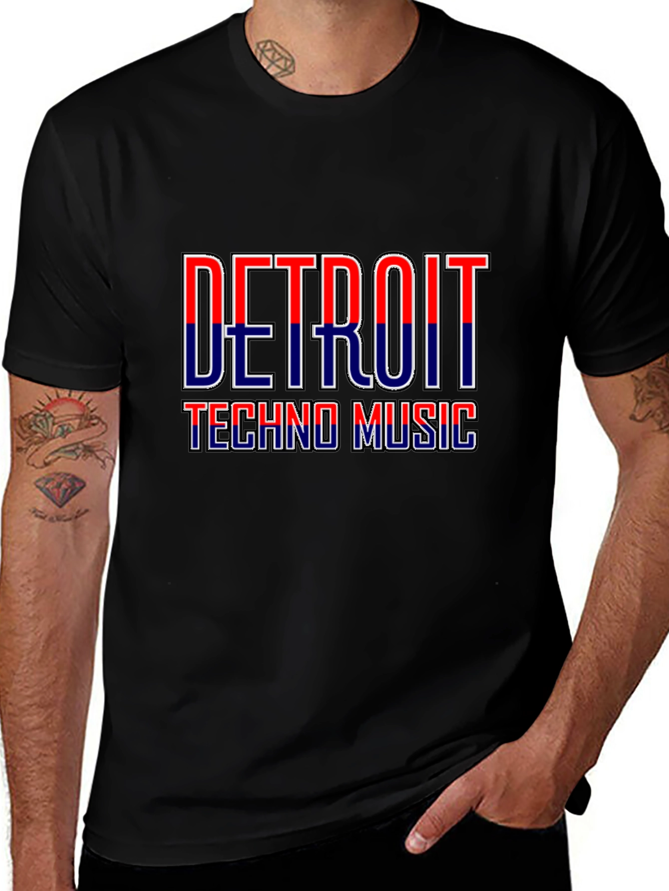 Detroit Techno Music T-Shirt