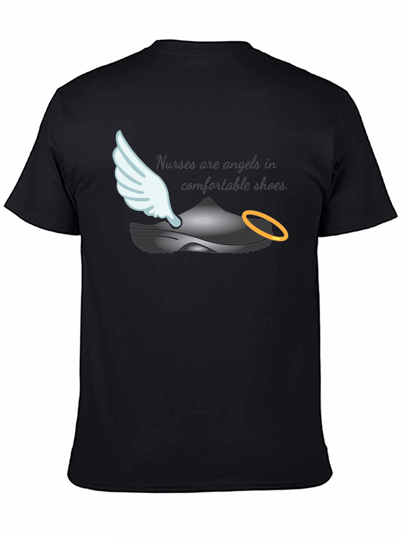 Nurses Are Angels T-Shirt - Comfortable Shoes
