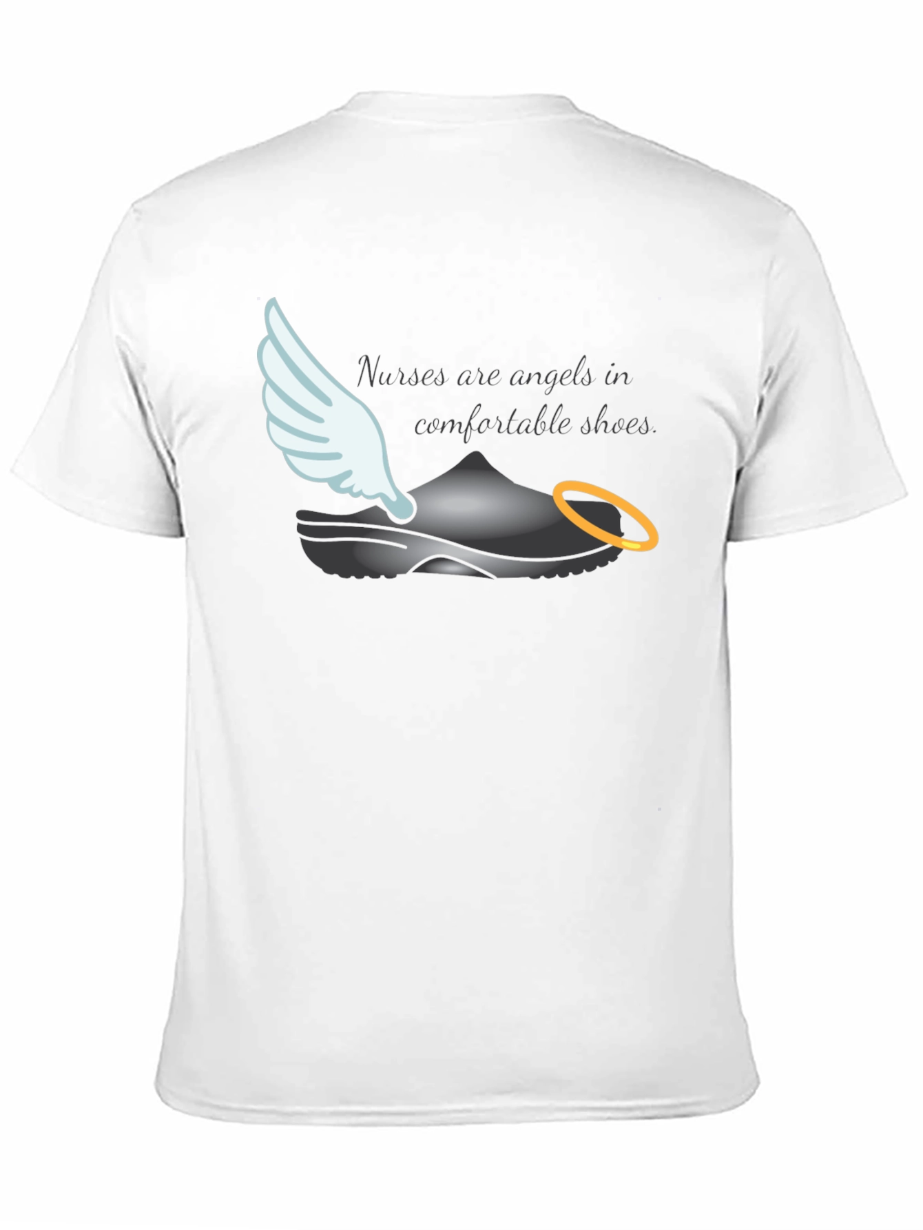 Nurses Are Angels T-Shirt - Comfortable Shoes