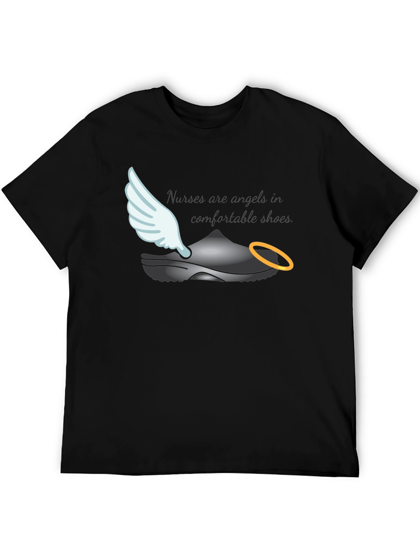 Nurses Are Angels T-Shirt - Comfortable Shoes