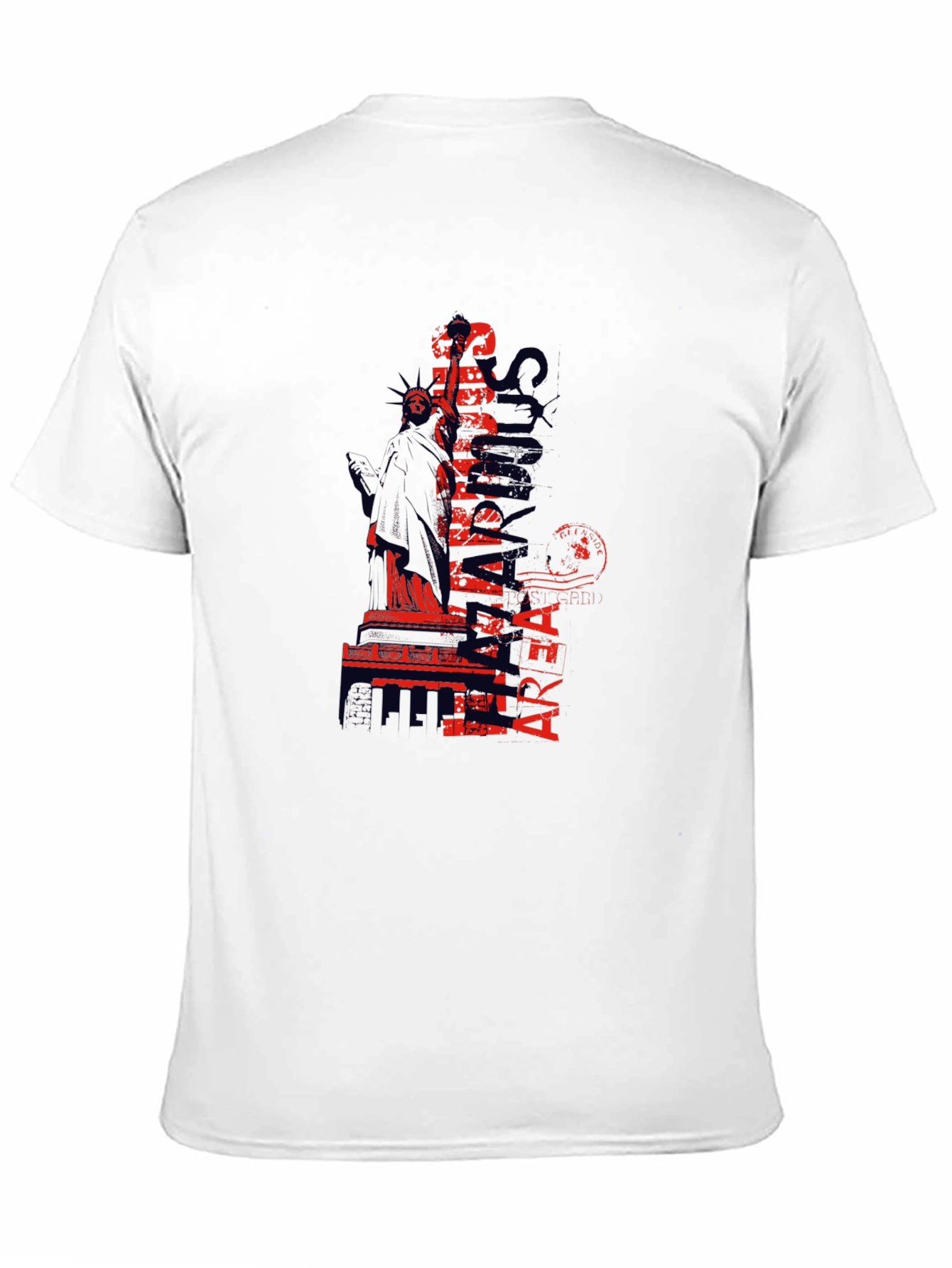 Statue of Liberty Graphic Black T-Shirt