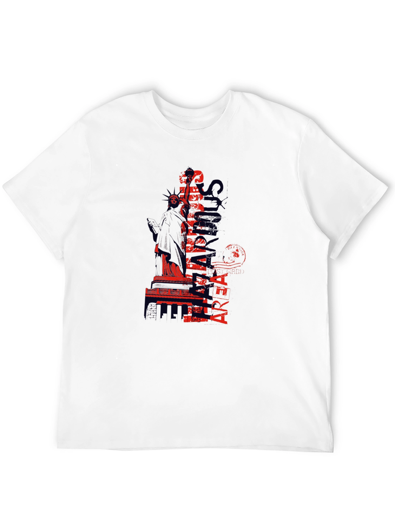 Statue of Liberty Graphic Black T-Shirt