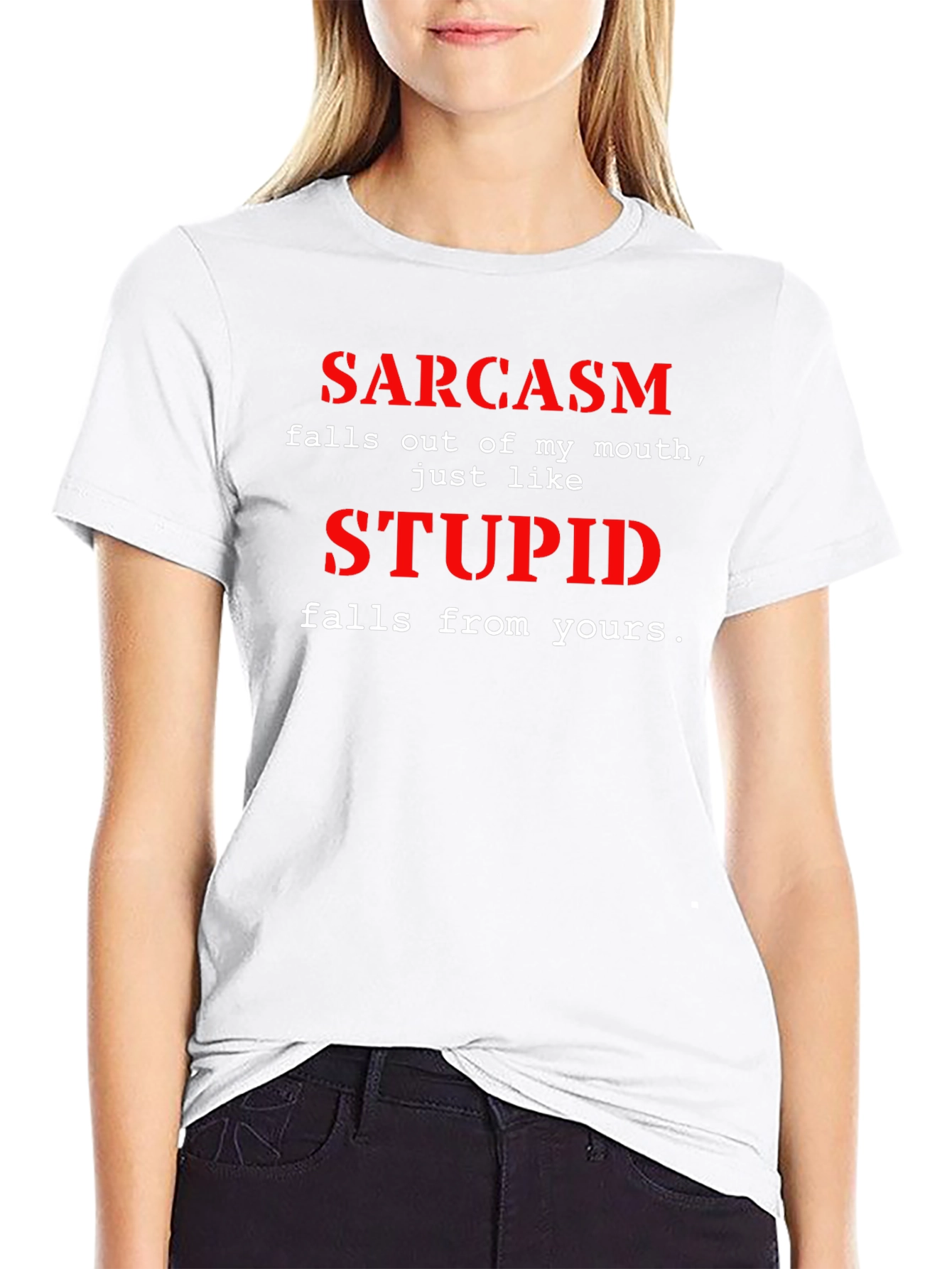 Sarcasm Graphic Tee - Funny Sarcastic T-Shirt