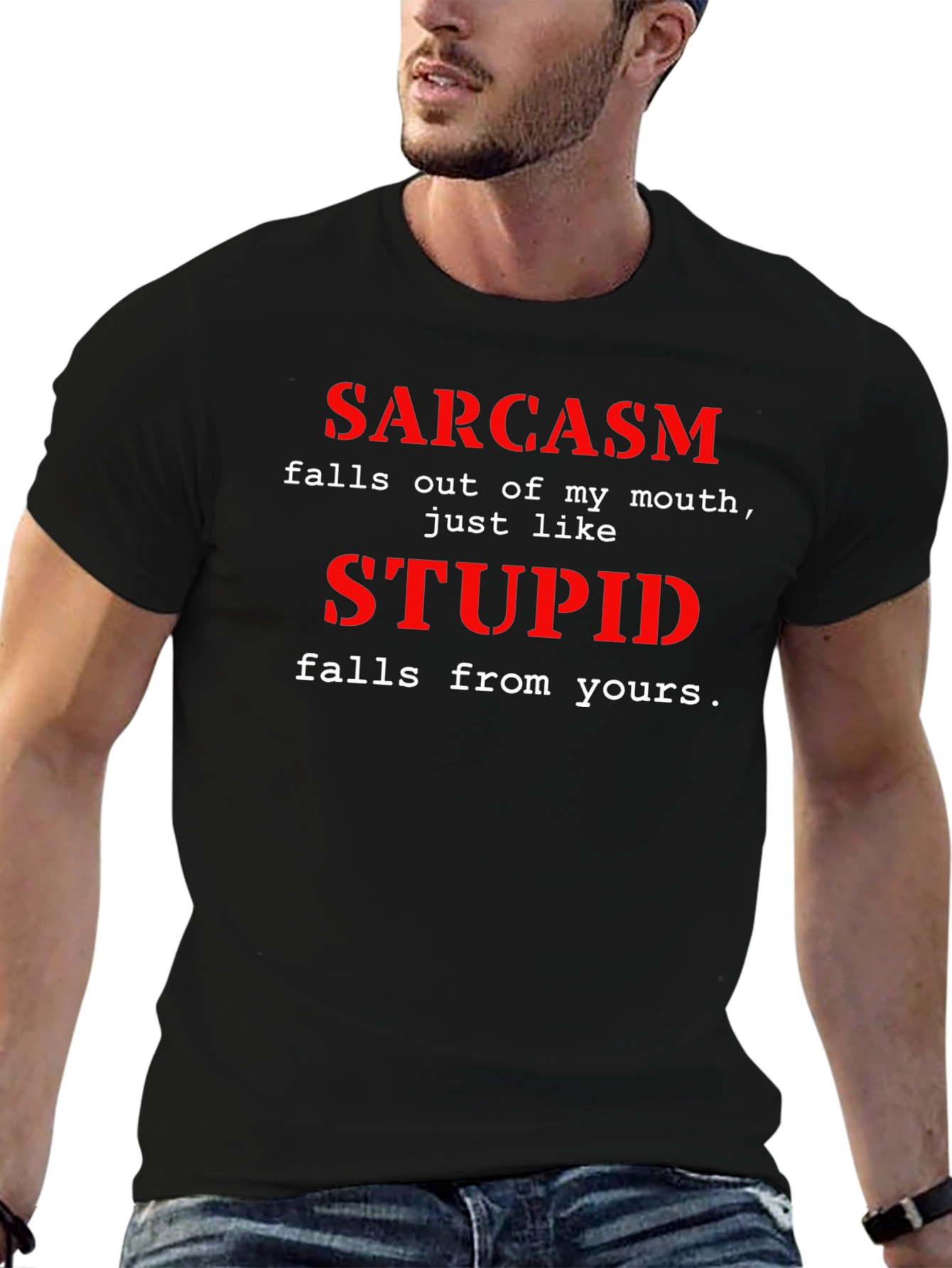 Sarcasm Graphic Tee - Funny Sarcastic T-Shirt