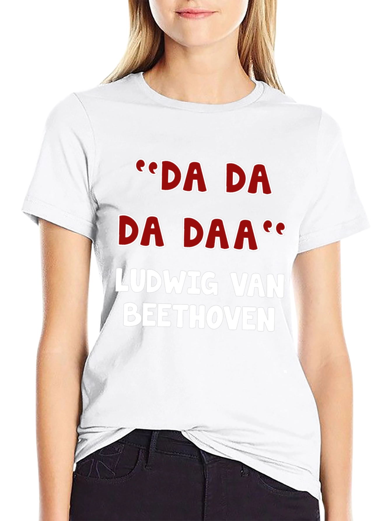 Ludwig van Beethoven Da Da Daa T-Shirt