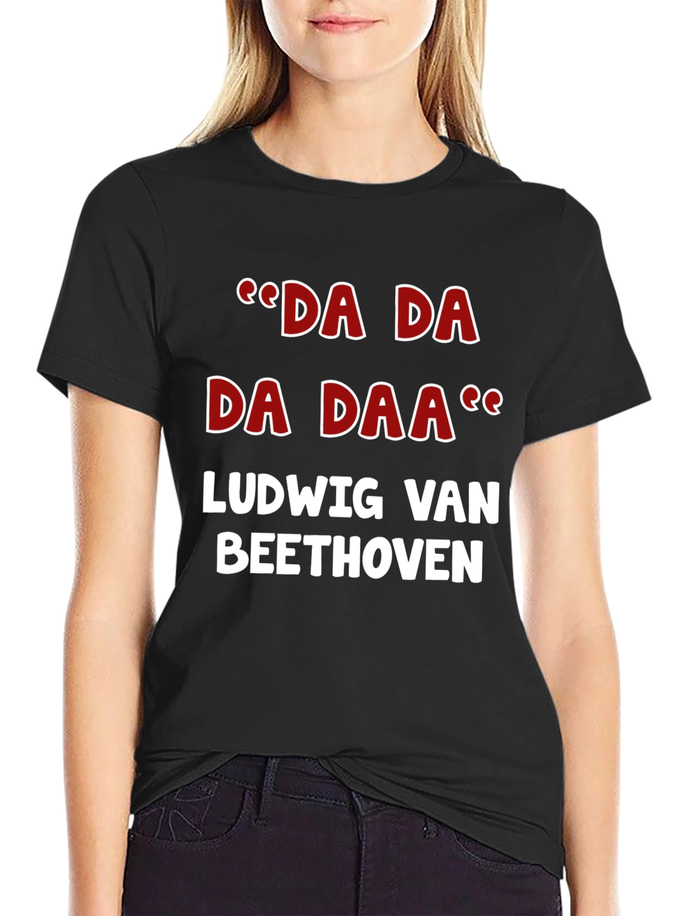 Ludwig van Beethoven Da Da Daa T-Shirt