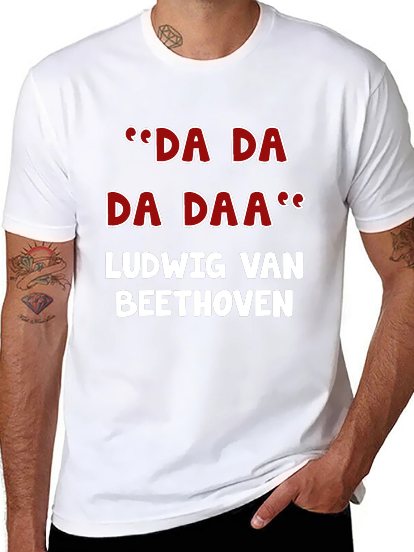 Ludwig van Beethoven Da Da Daa T-Shirt