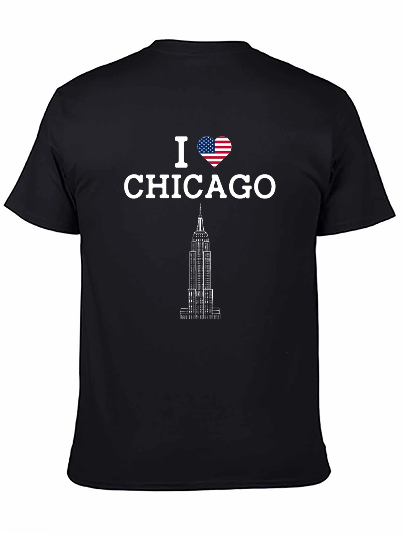 I Heart Chicago T-Shirt - Patriotic Souvenir Tee
