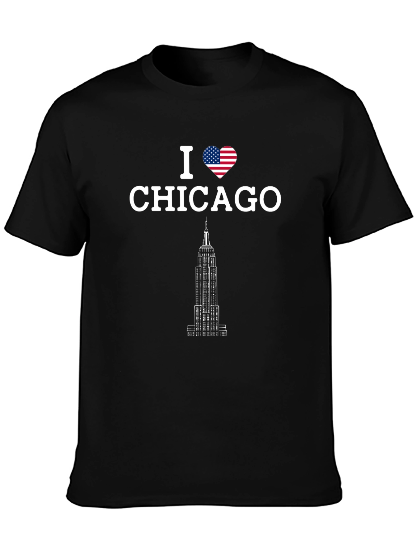 I Heart Chicago T-Shirt - Patriotic Souvenir Tee