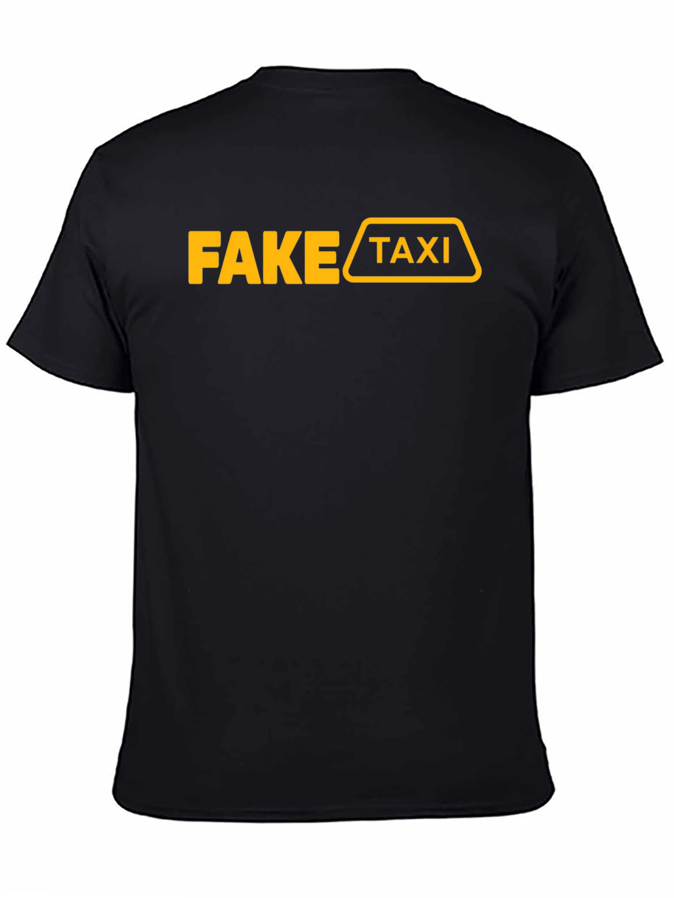 Fake Taxi Graphic T-Shirt Funny Adult Humor Tee