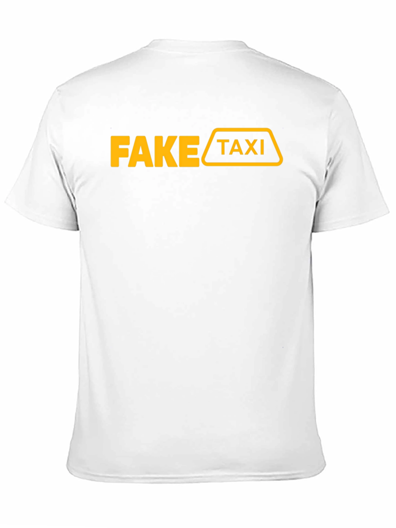 Fake Taxi Graphic T-Shirt Funny Adult Humor Tee