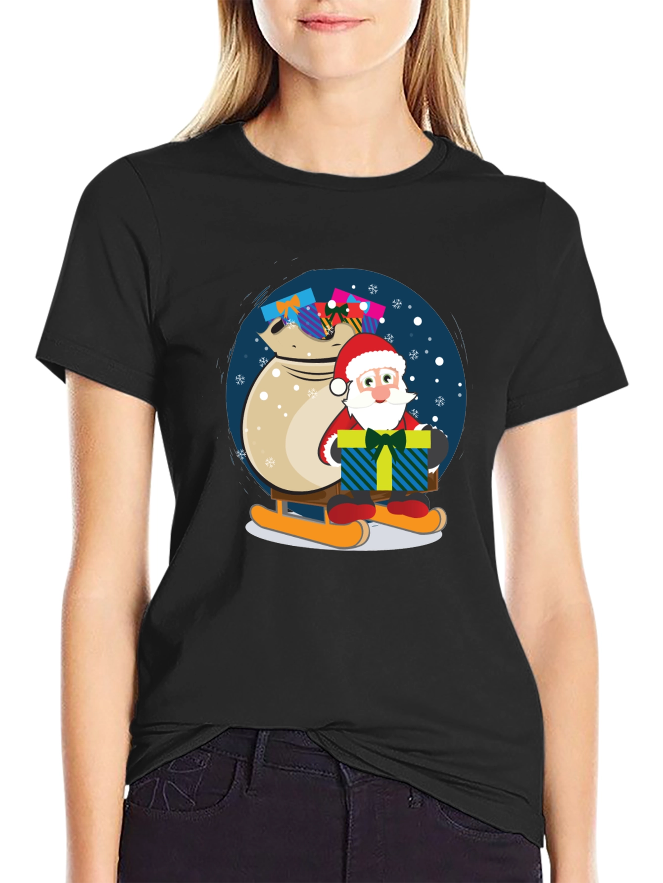 Festive Santa T-Shirt