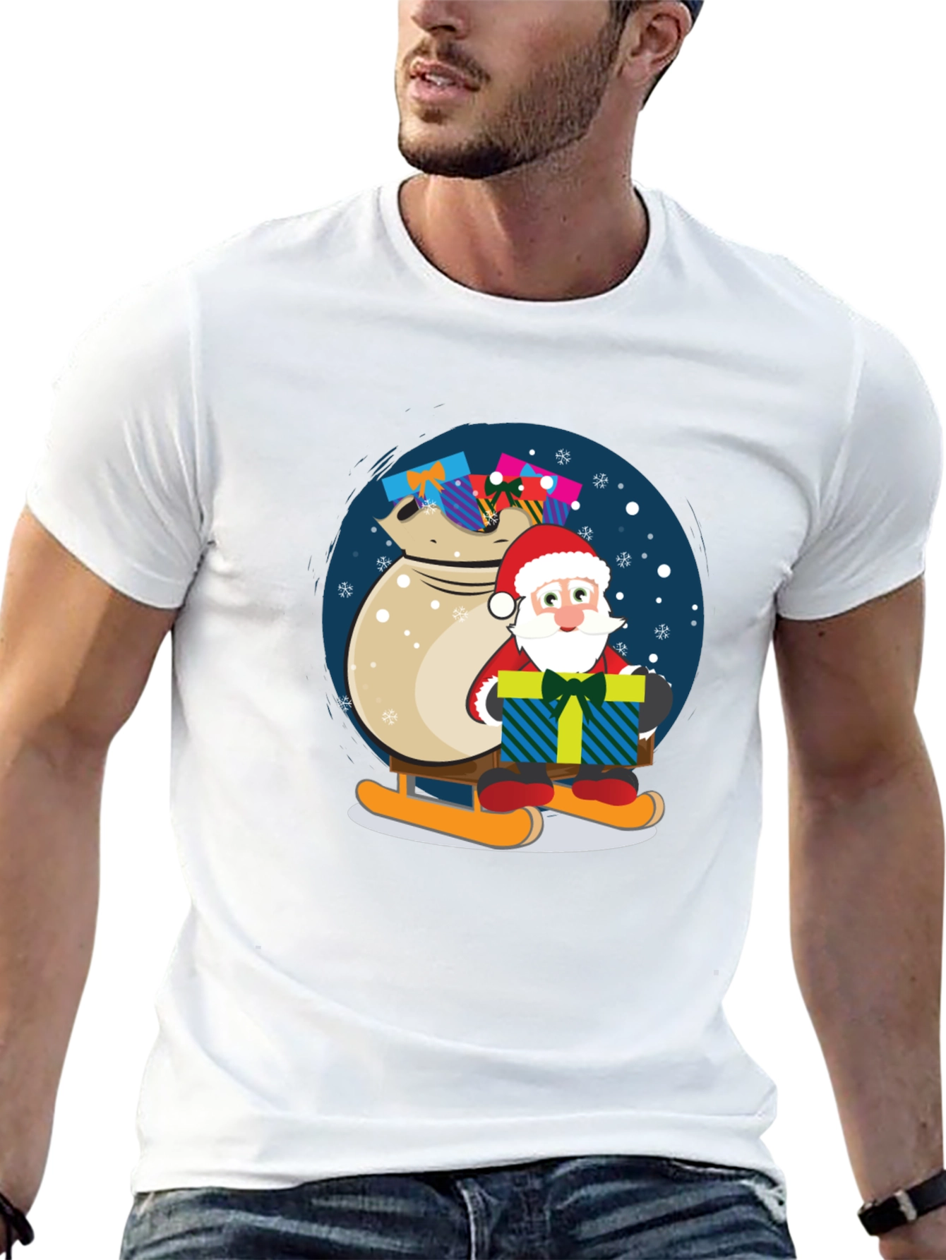 Festive Santa T-Shirt