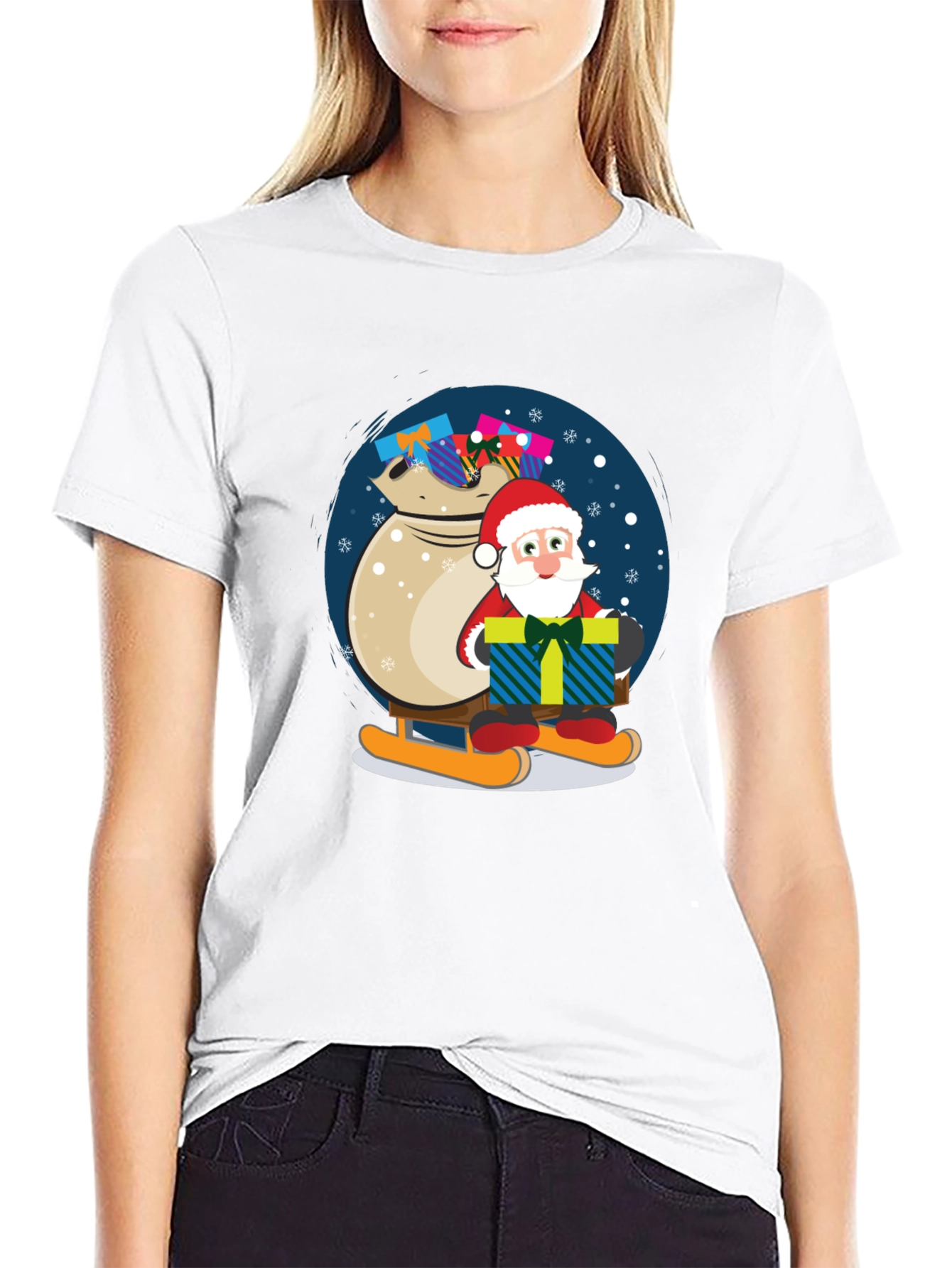 Festive Santa T-Shirt