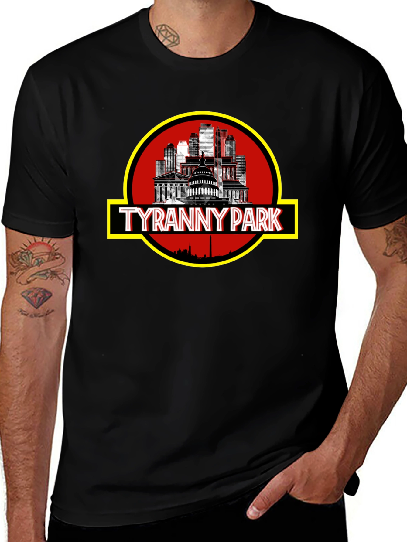 Tyranny Park Graphic T-Shirt - Political Statement Tee