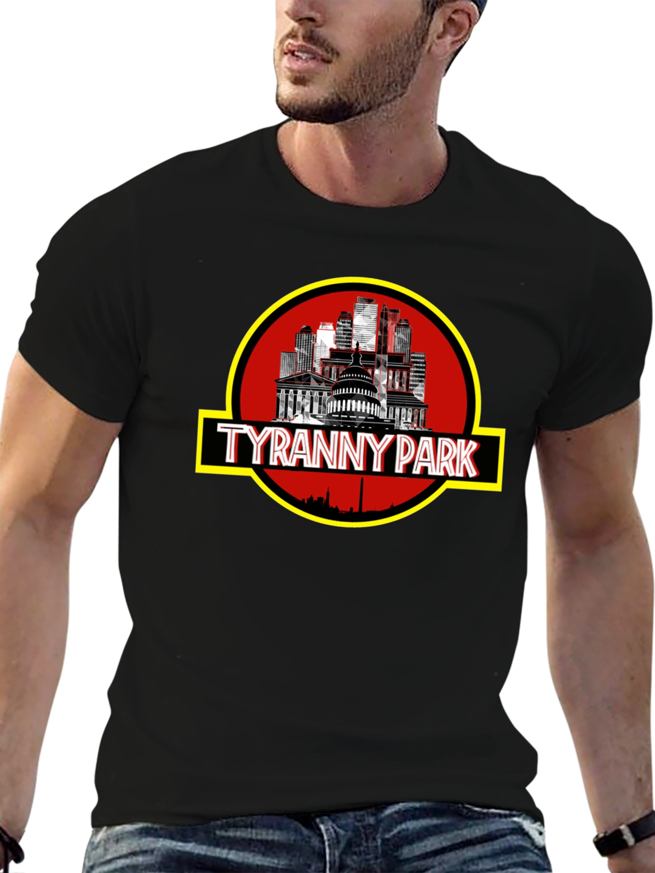 Tyranny Park Graphic T-Shirt - Political Statement Tee
