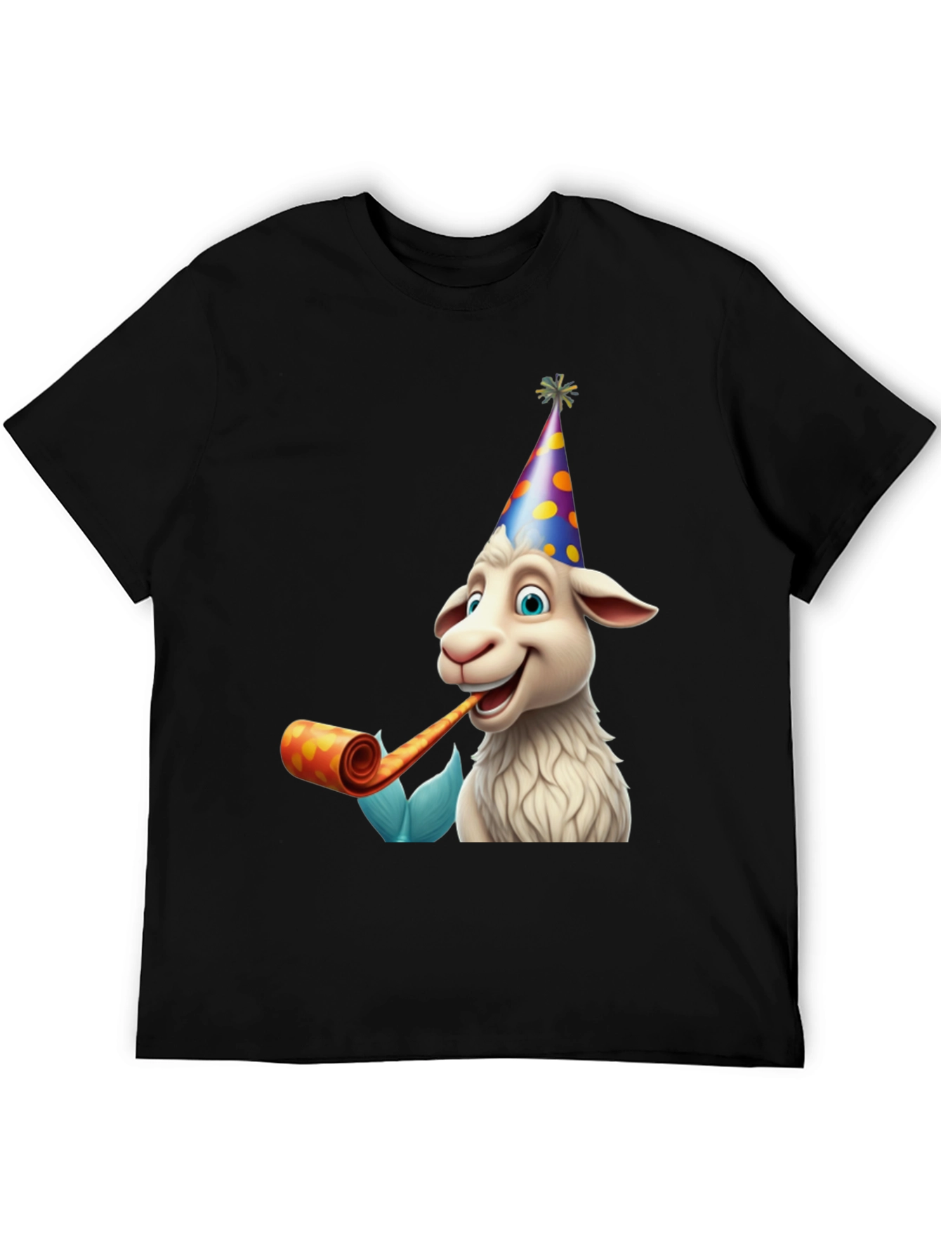 Party Goat Graphic Tee - Black