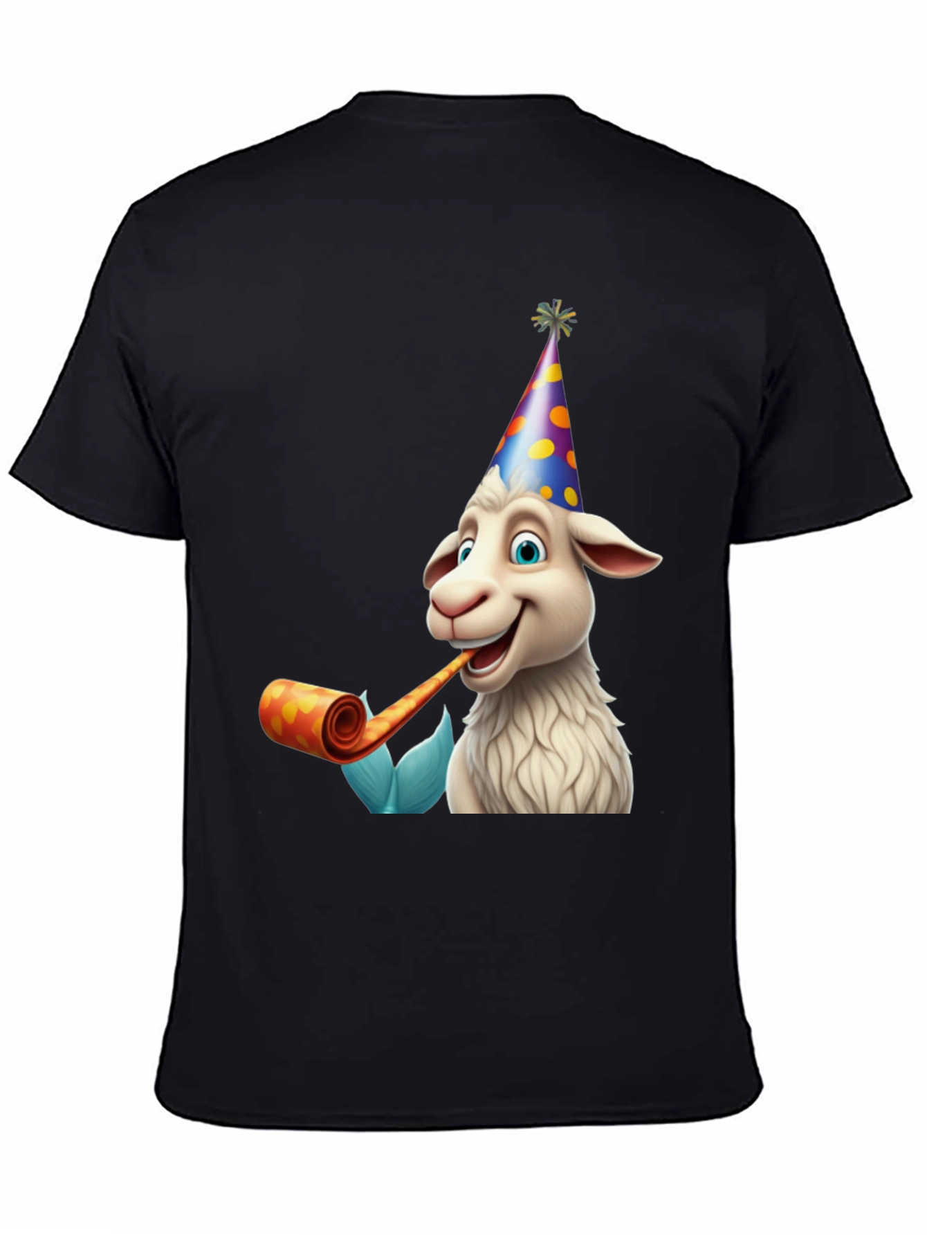 Party Goat Graphic Tee - Black