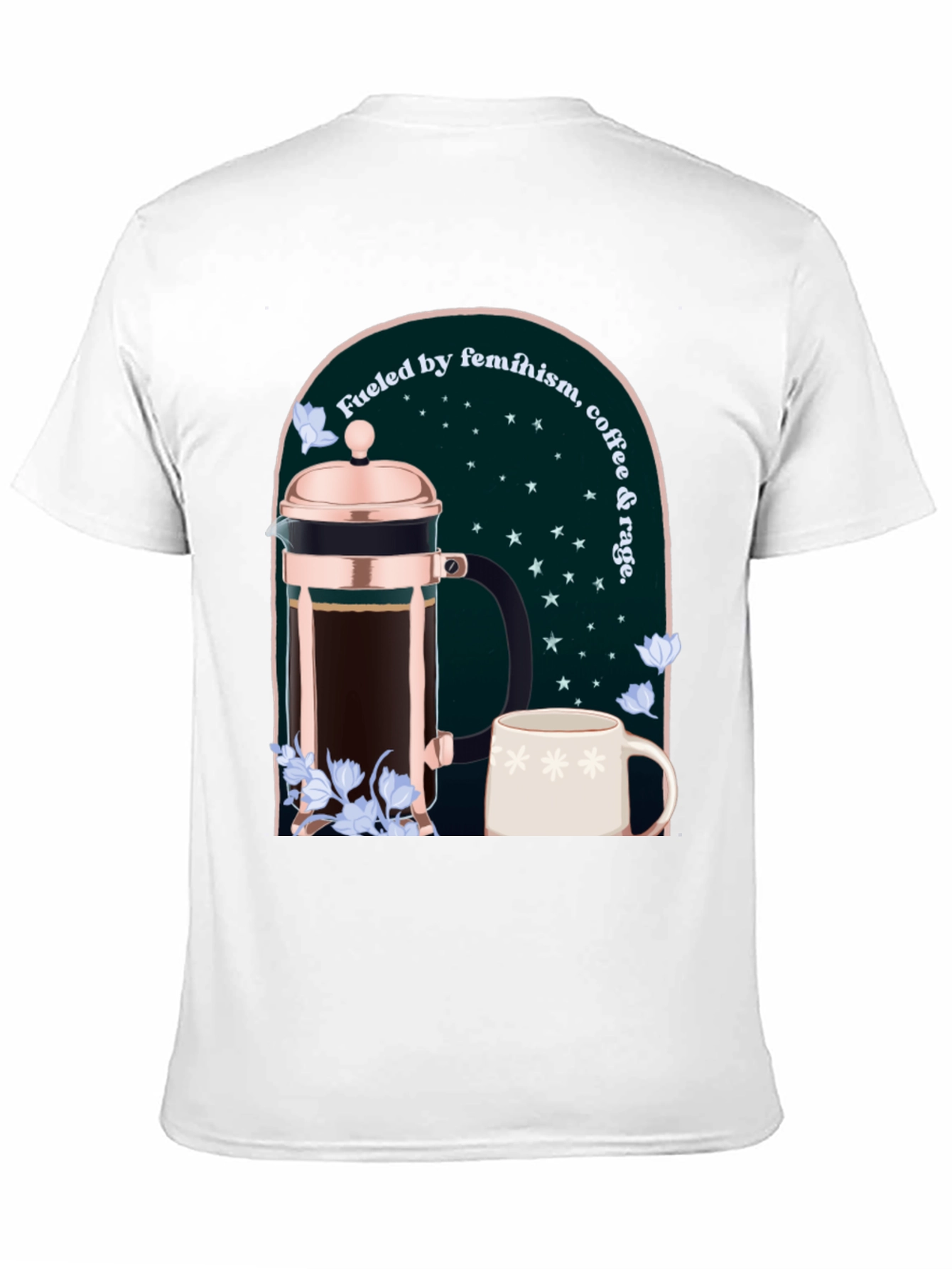 Feminist Coffee Lover Graphic Tee