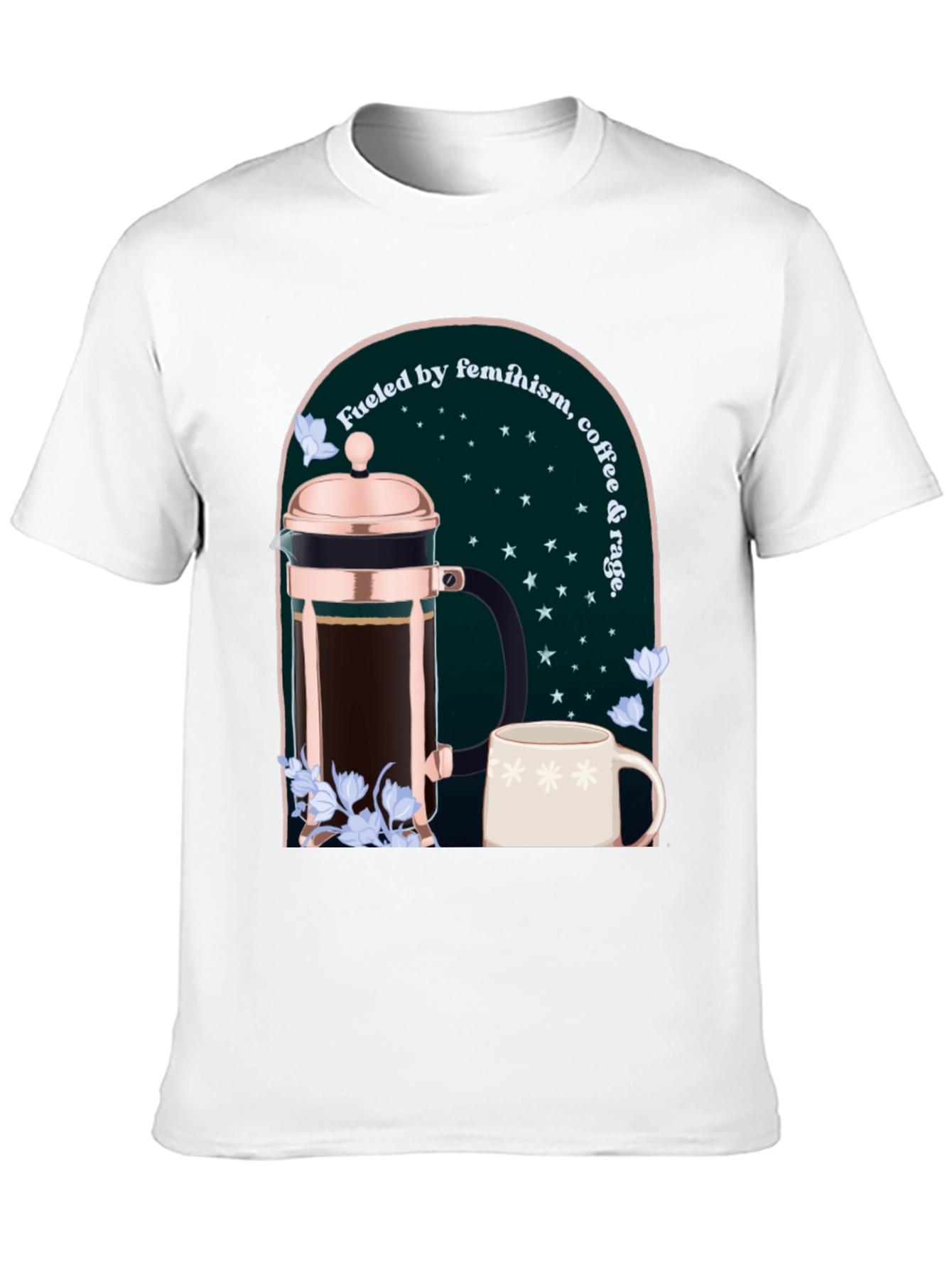 Feminist Coffee Lover Graphic Tee