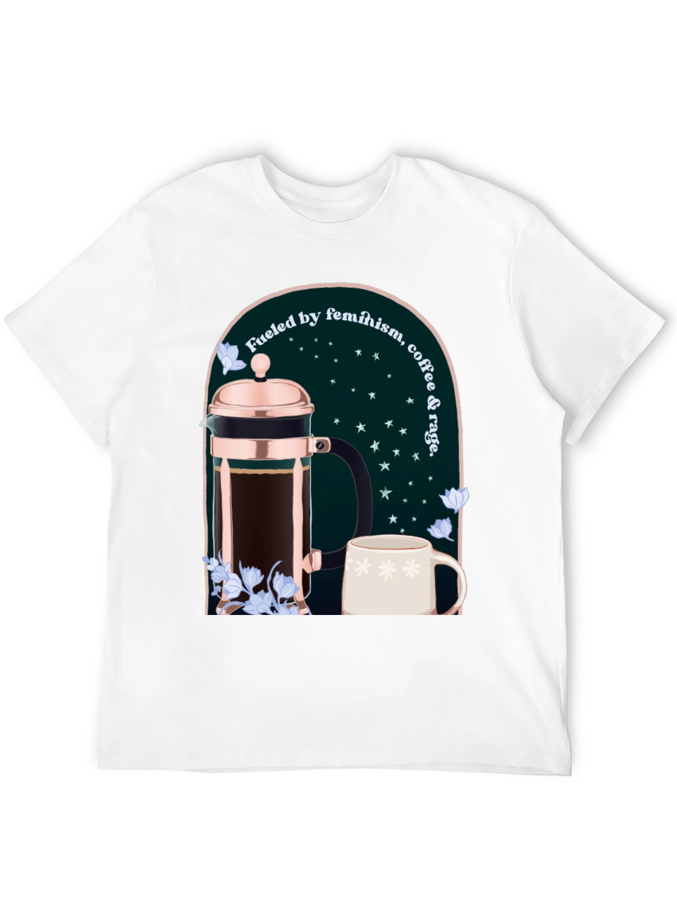 Feminist Coffee Lover Graphic Tee