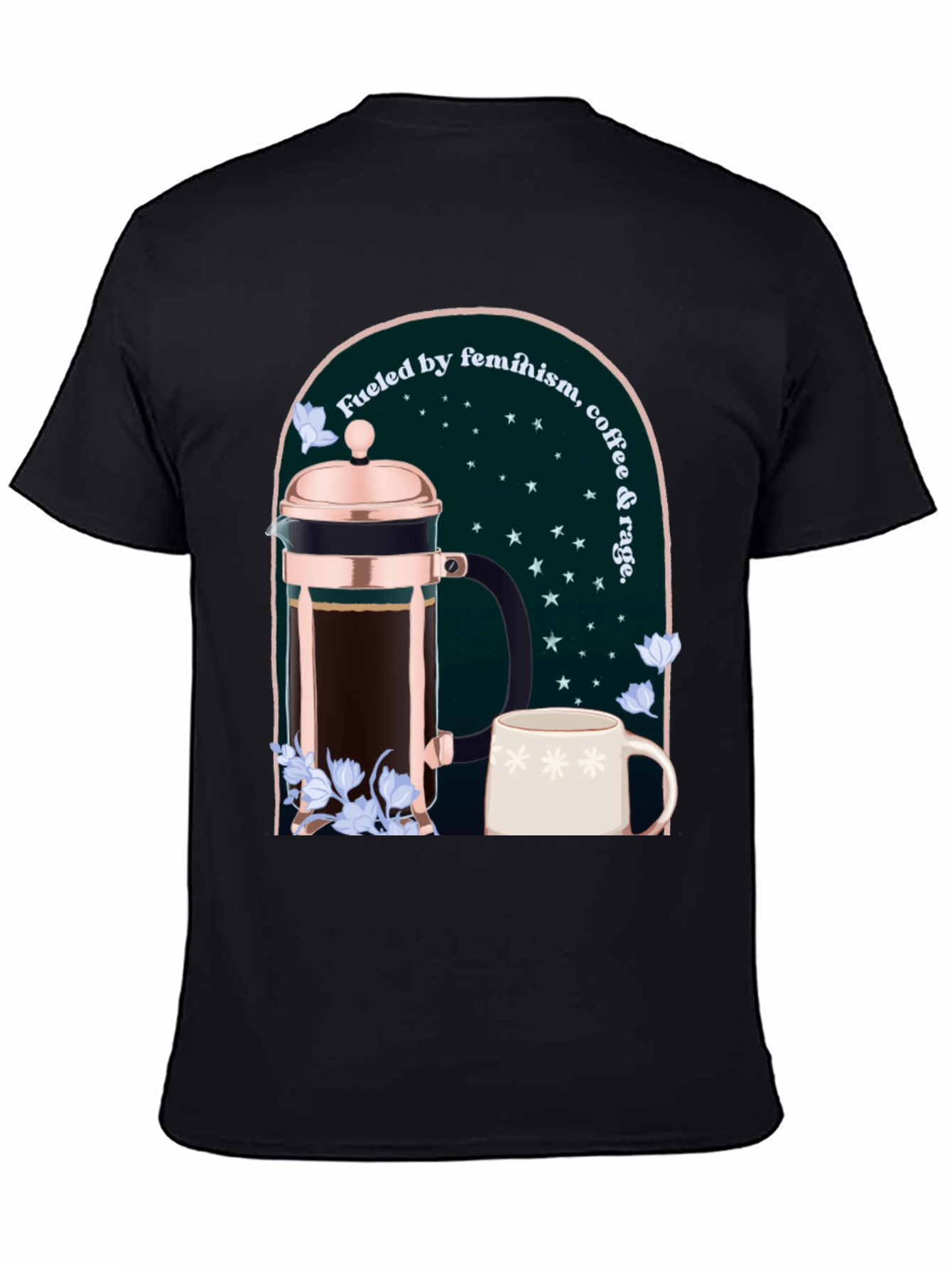 Feminist Coffee Lover Graphic Tee