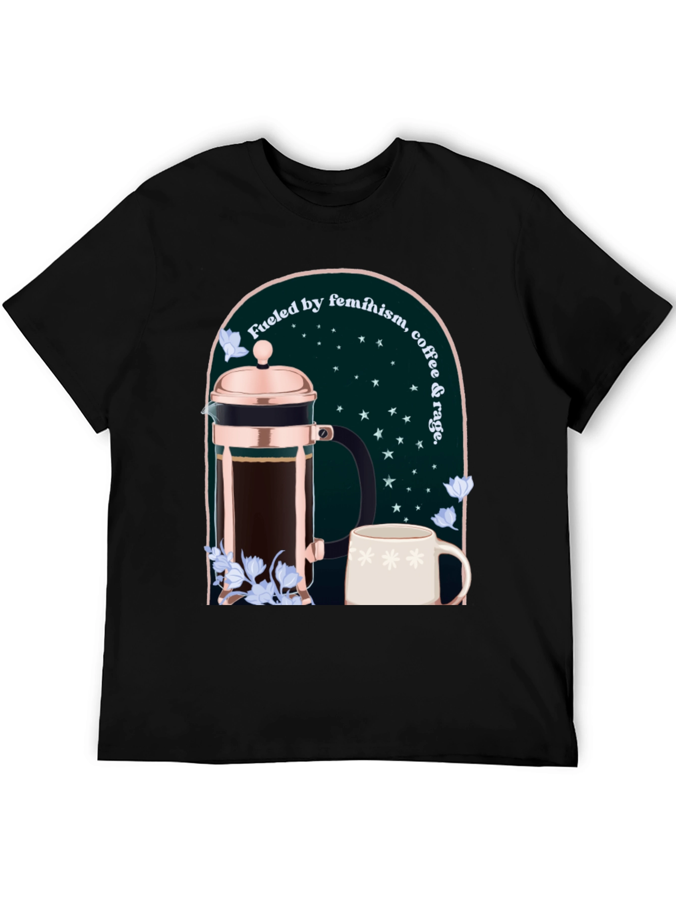 Feminist Coffee Lover Graphic Tee