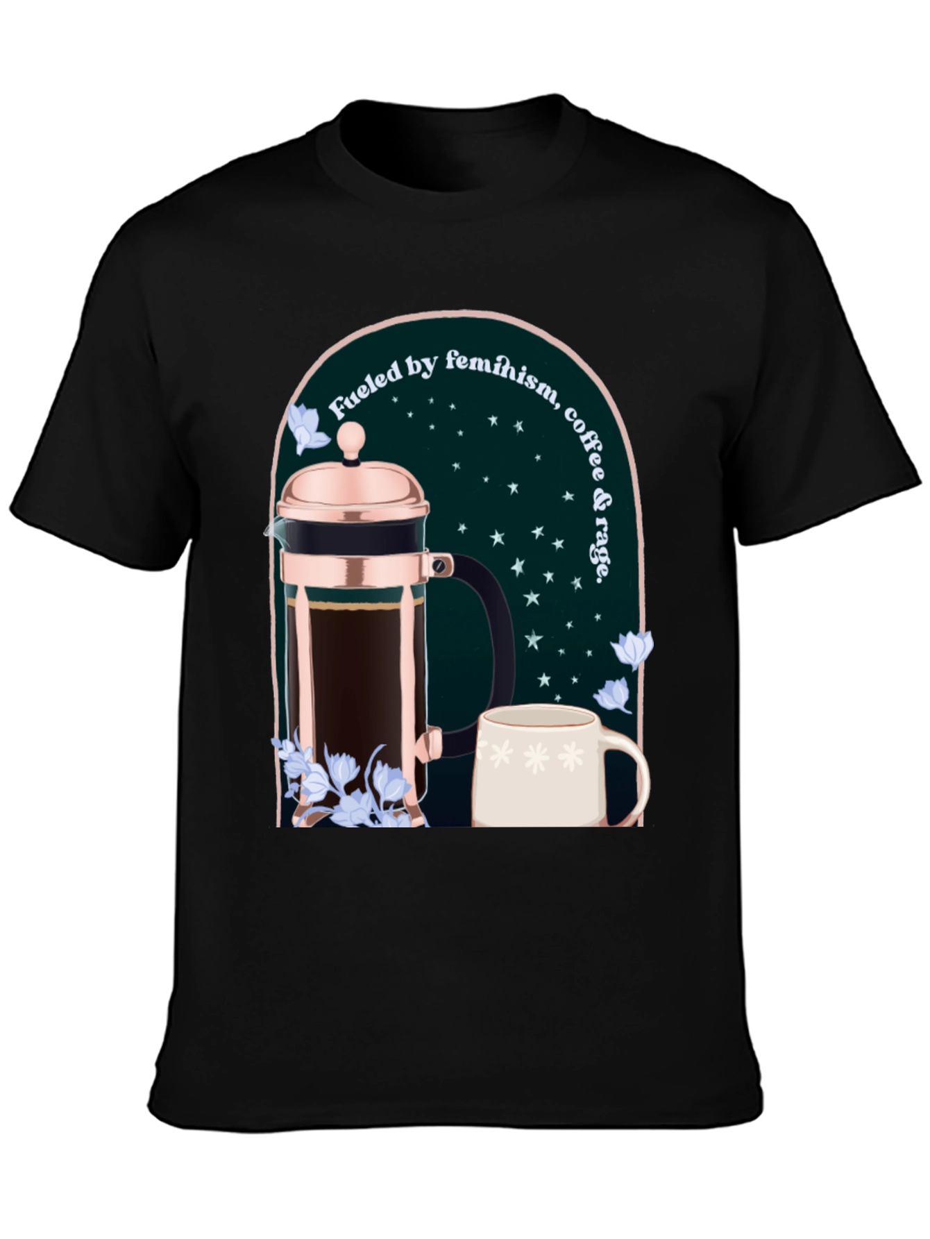 Feminist Coffee Lover Graphic Tee