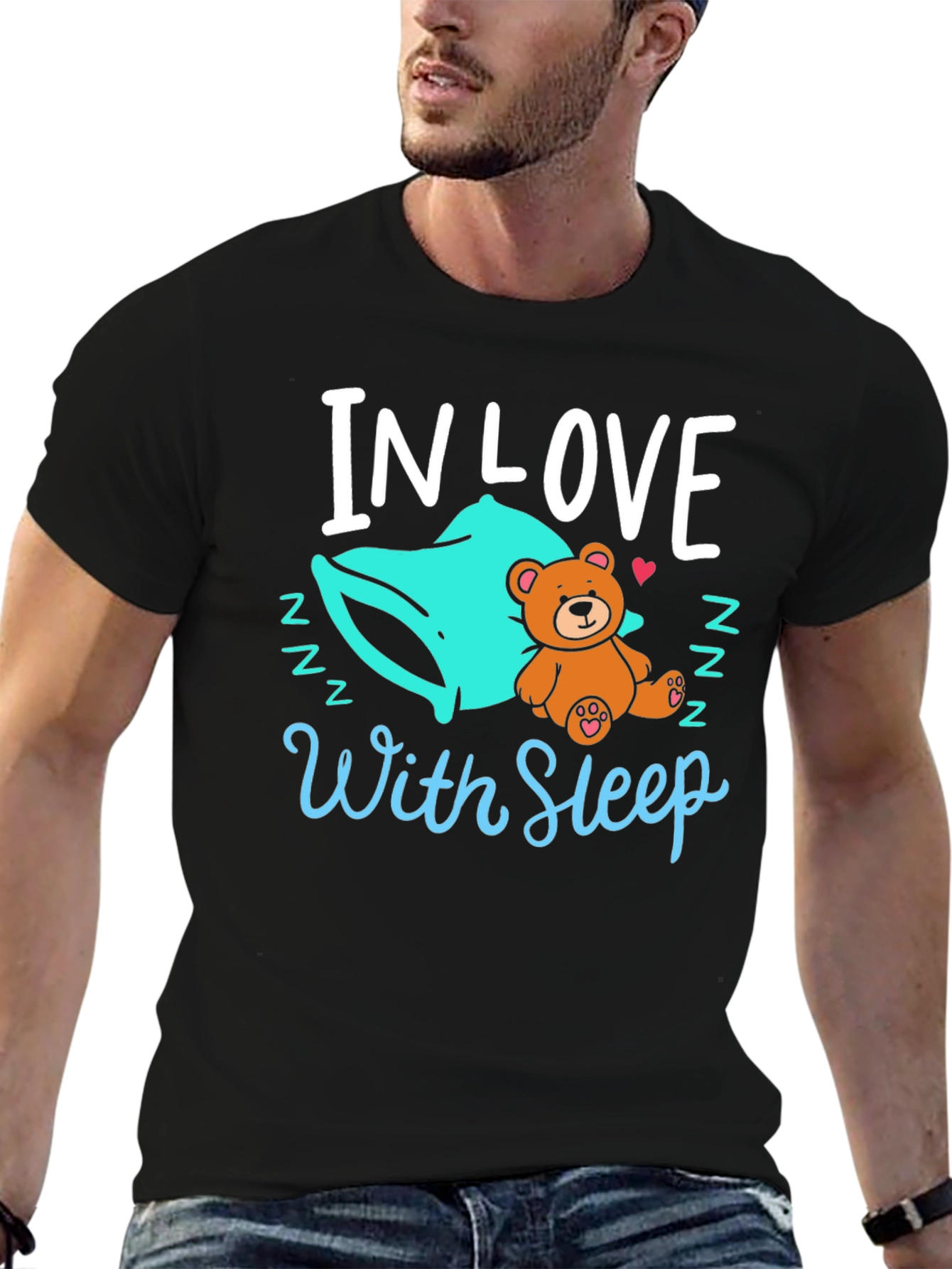 In Love With Sleep Graphic Tee
