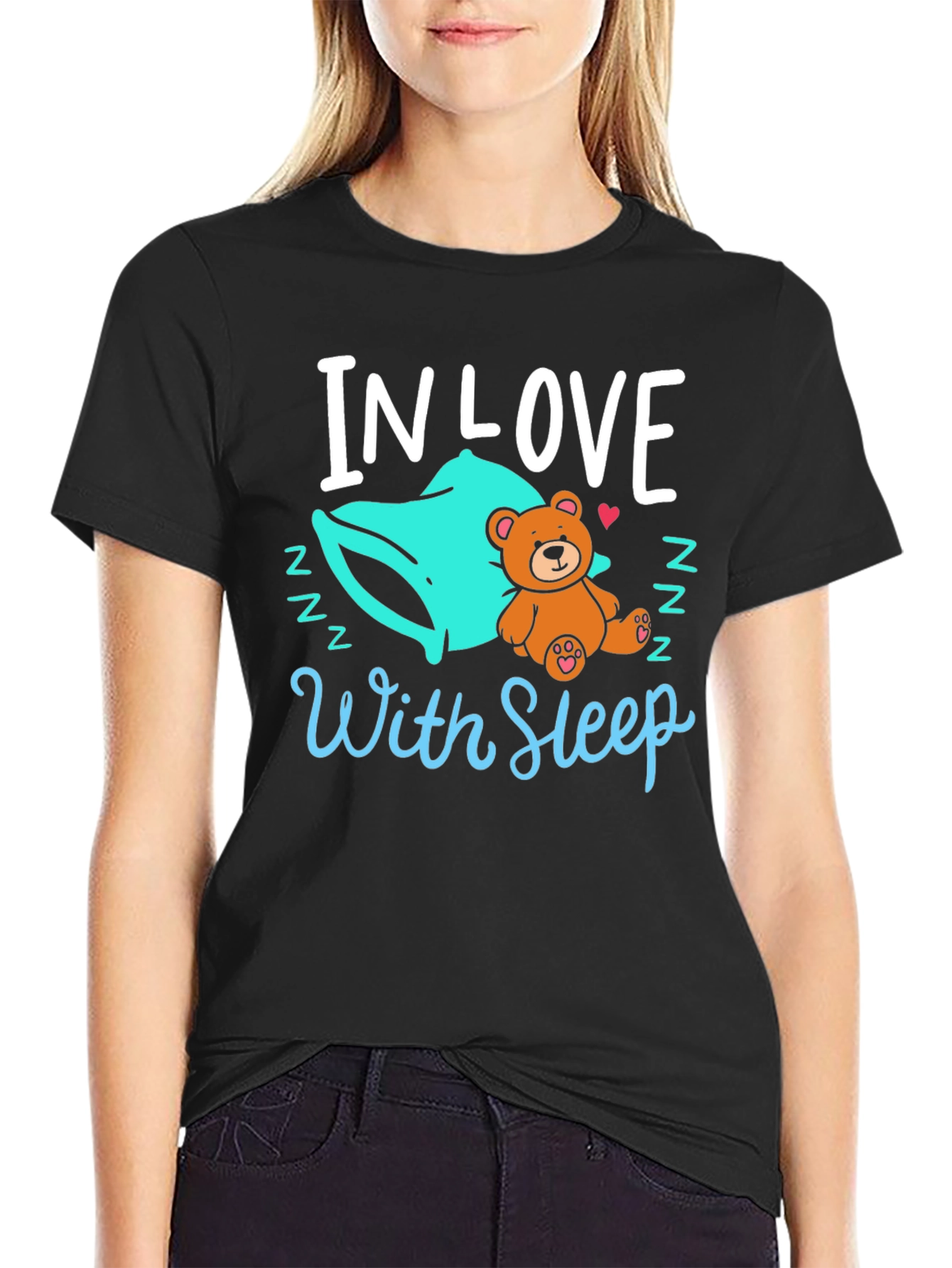 In Love With Sleep Graphic Tee