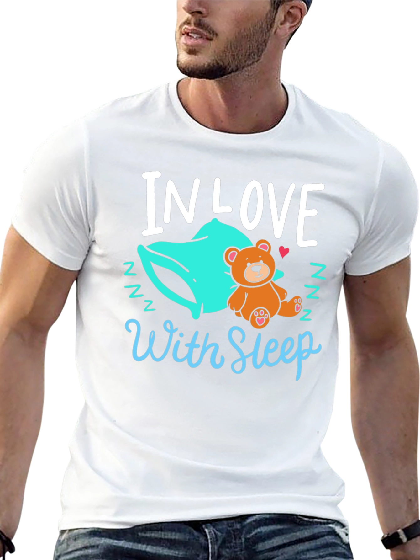 In Love With Sleep Graphic Tee