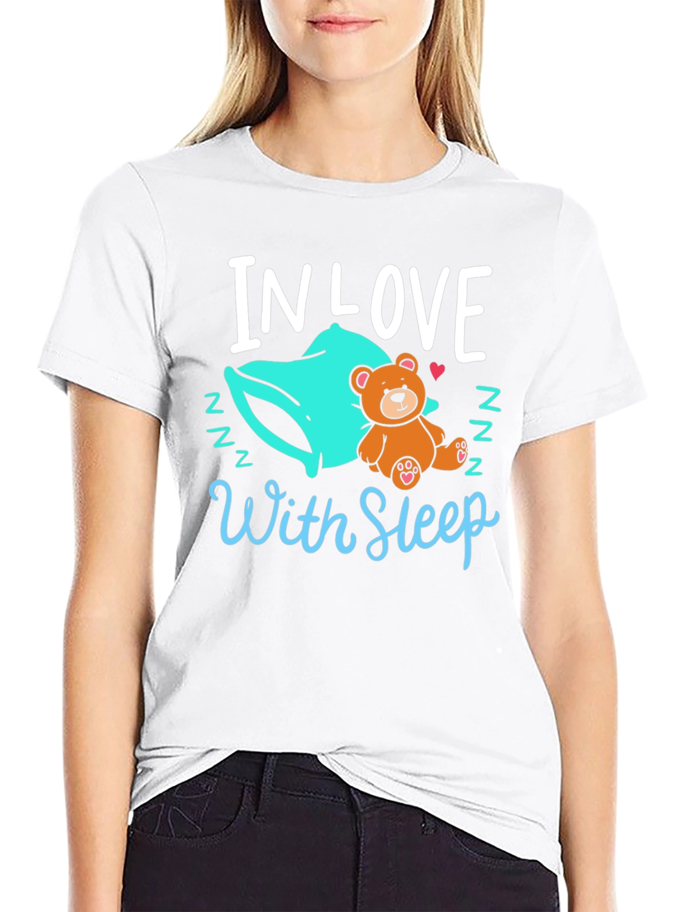 In Love With Sleep Graphic Tee