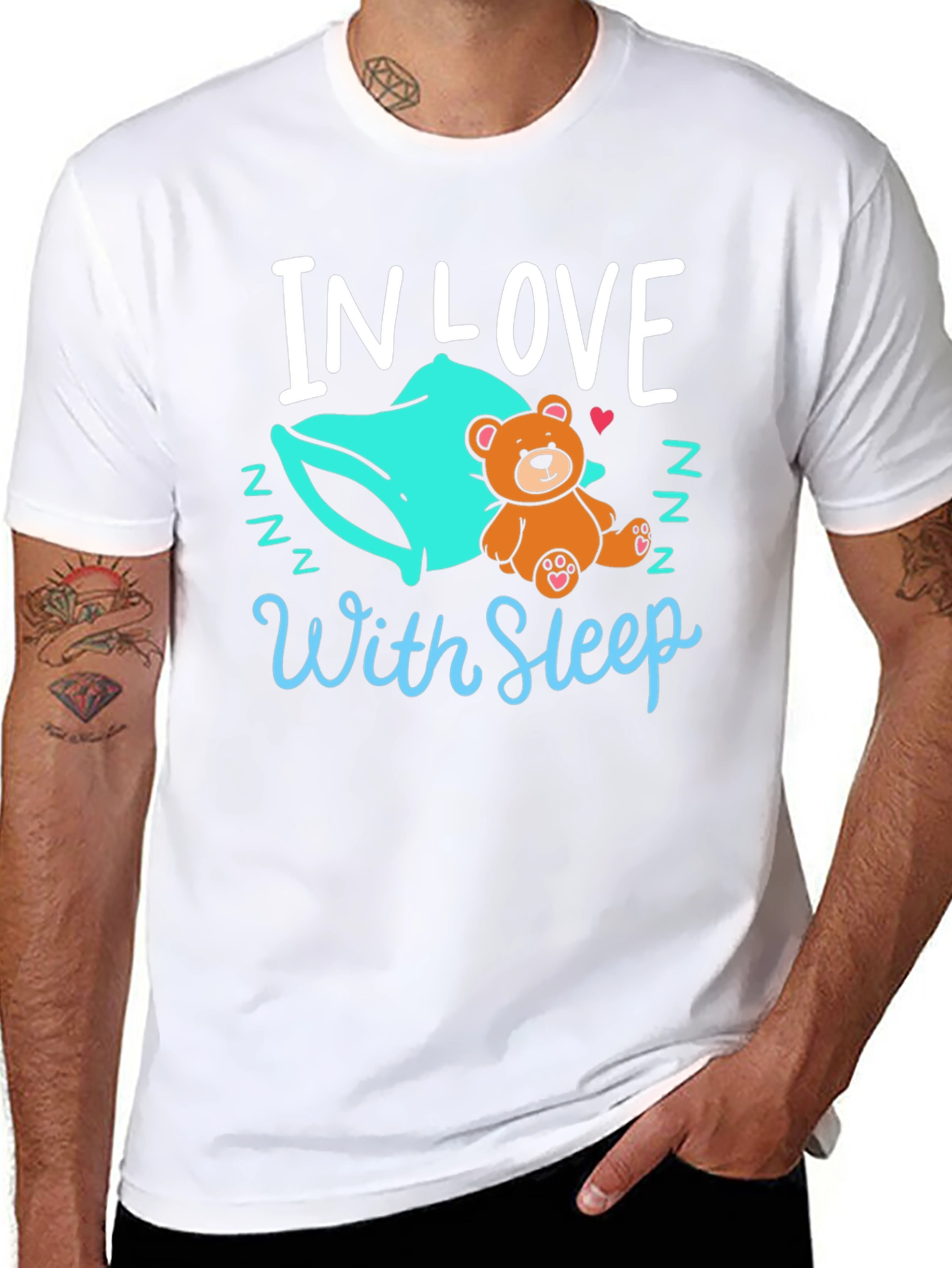 In Love With Sleep Graphic Tee