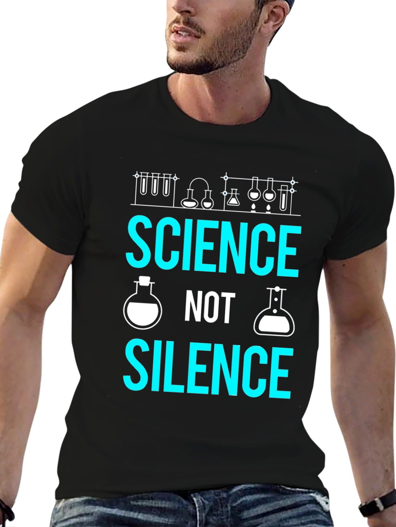 Science Not Silence T-Shirt - Support Science!