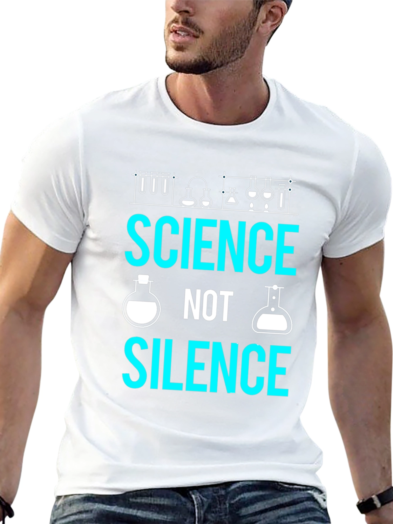 Science Not Silence T-Shirt - Support Science!