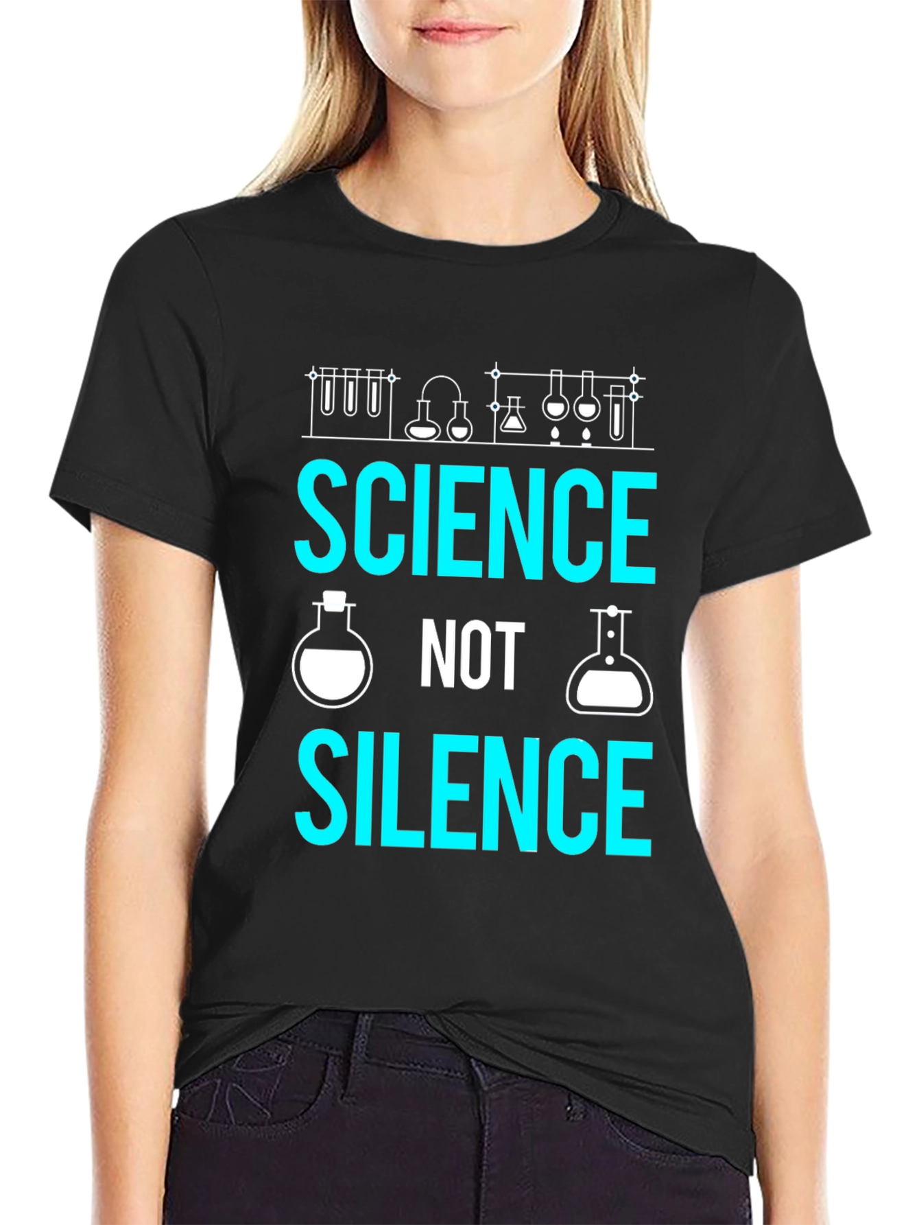 Science Not Silence T-Shirt - Support Science!