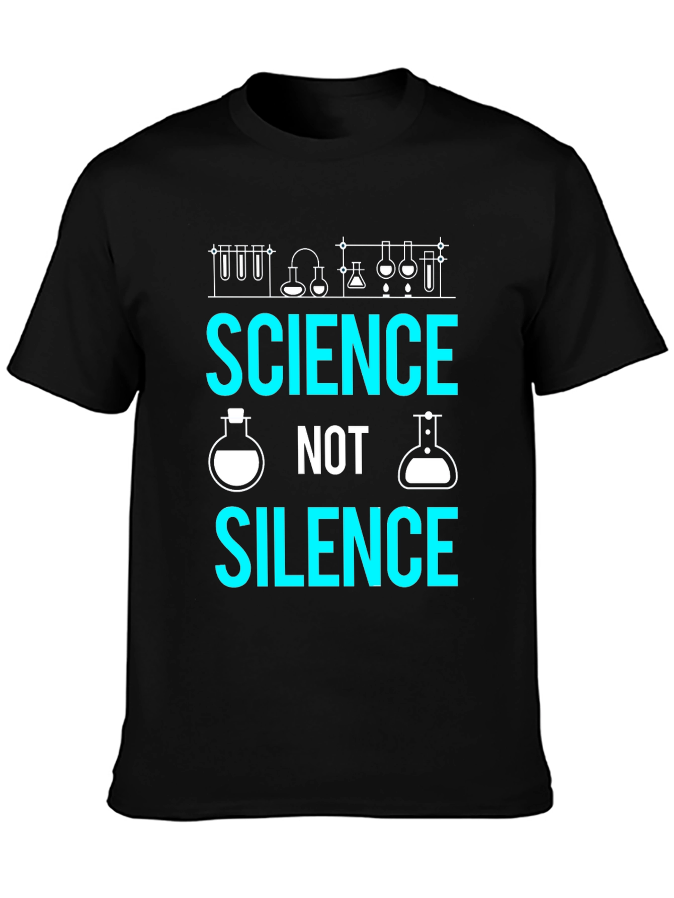 Science Not Silence T-Shirt - Support Science!