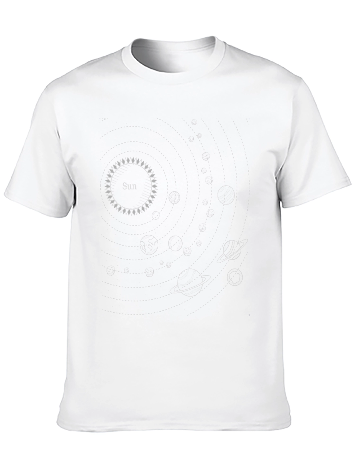 Solar System Graphic Tee - Black