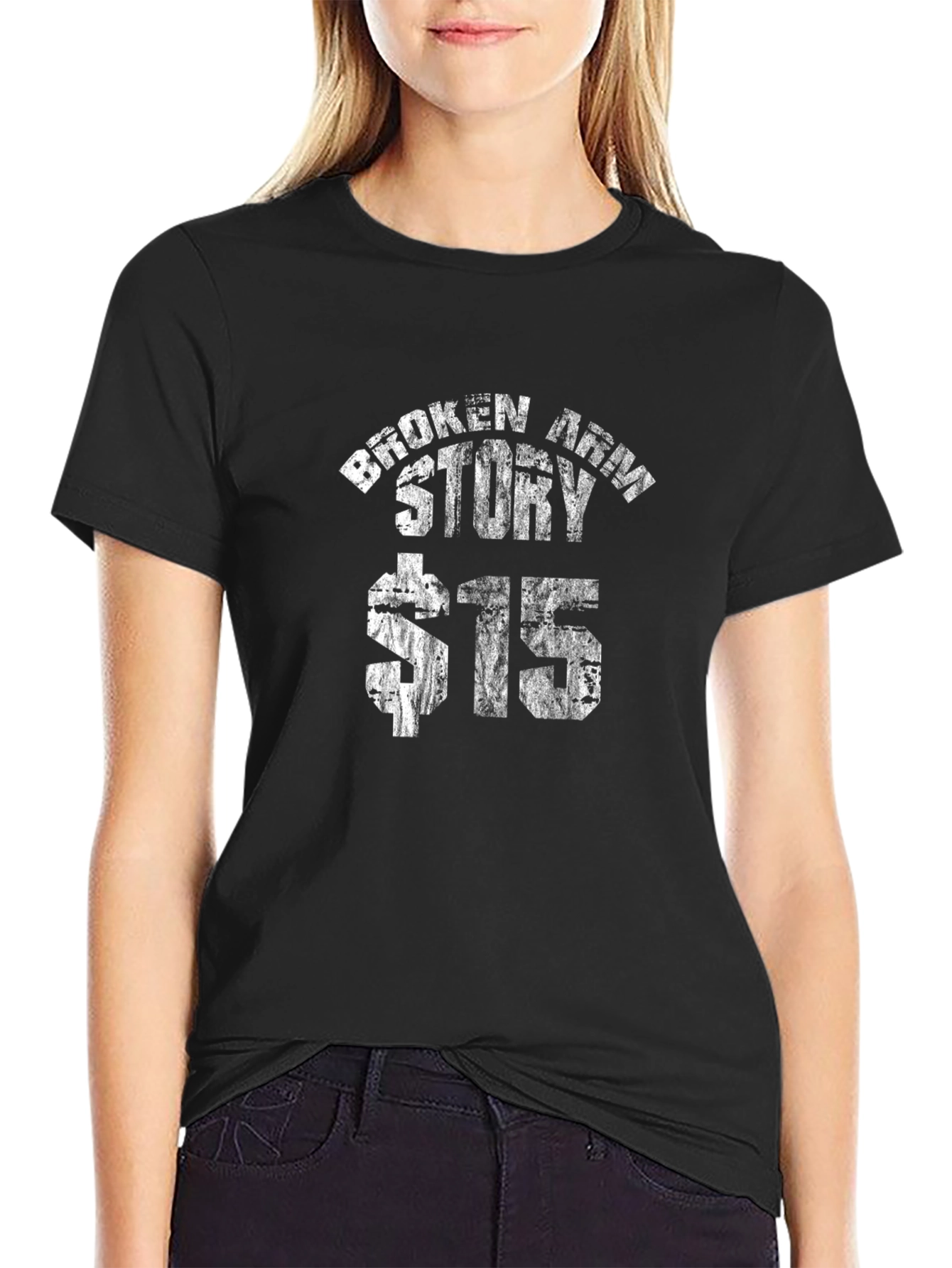 Broken Arm Story Shirt - $15
