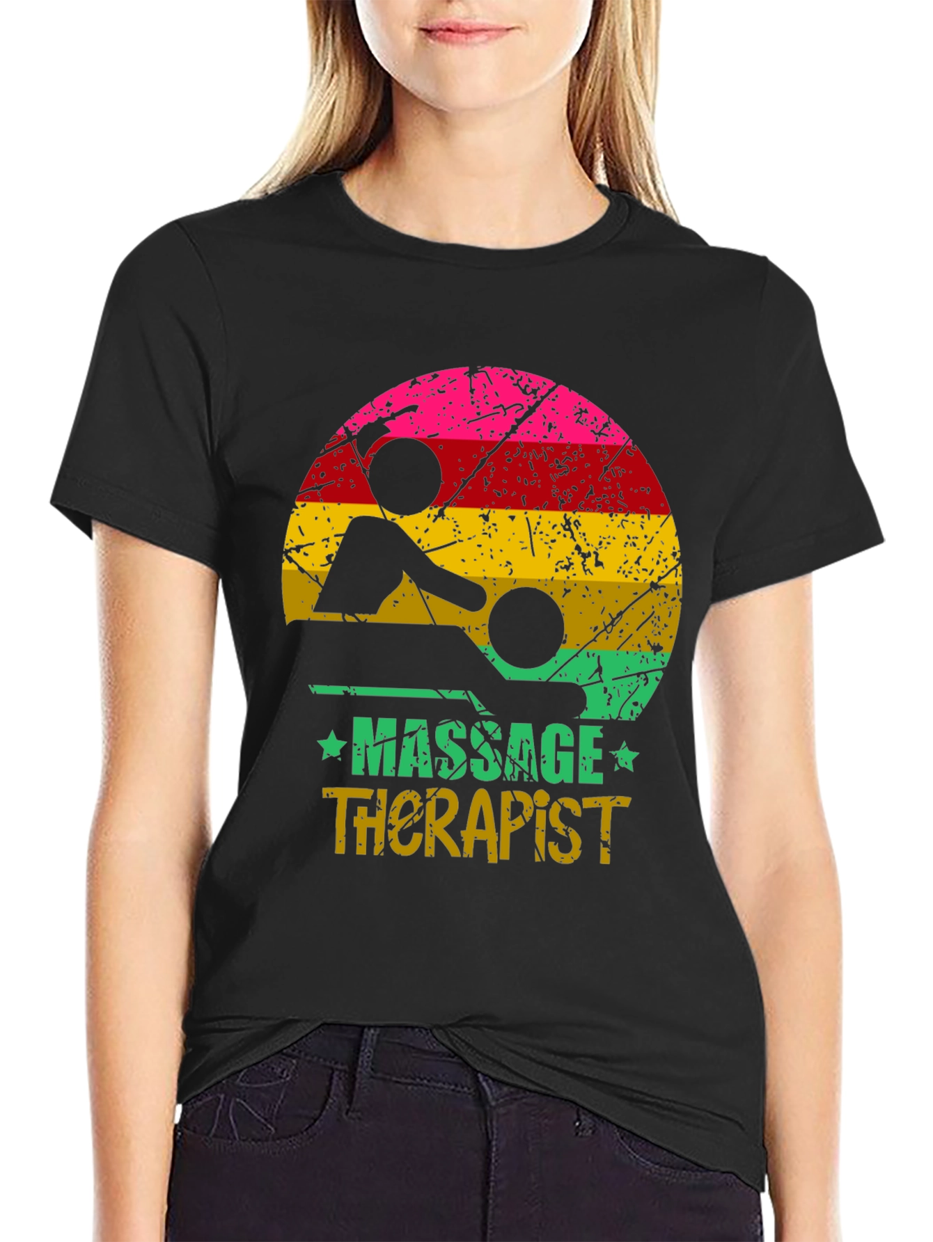 Massage Therapist Graphic T-Shirt